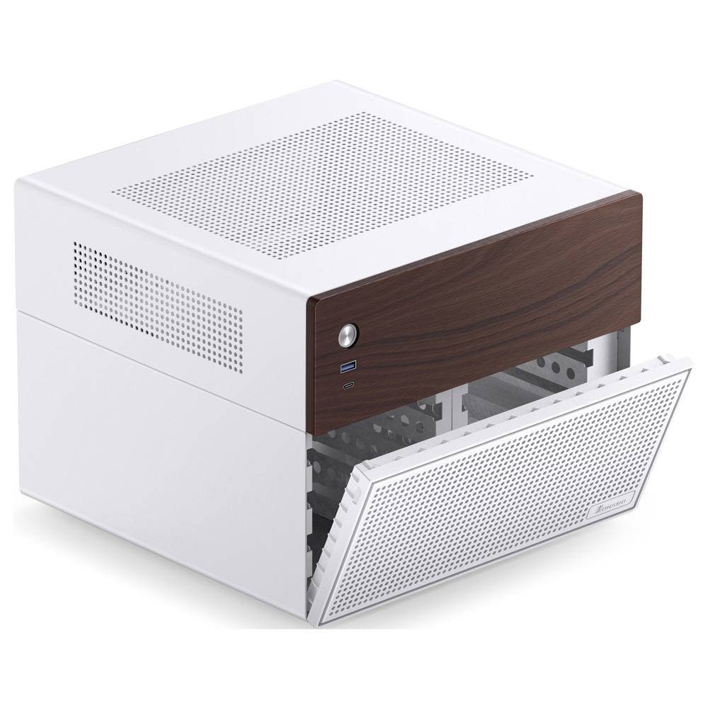 Jonsbo PC-Gehäuse N4 Micro-ATX-Gehäuse für DIY NAS, Micro-ATX N4 WHITE