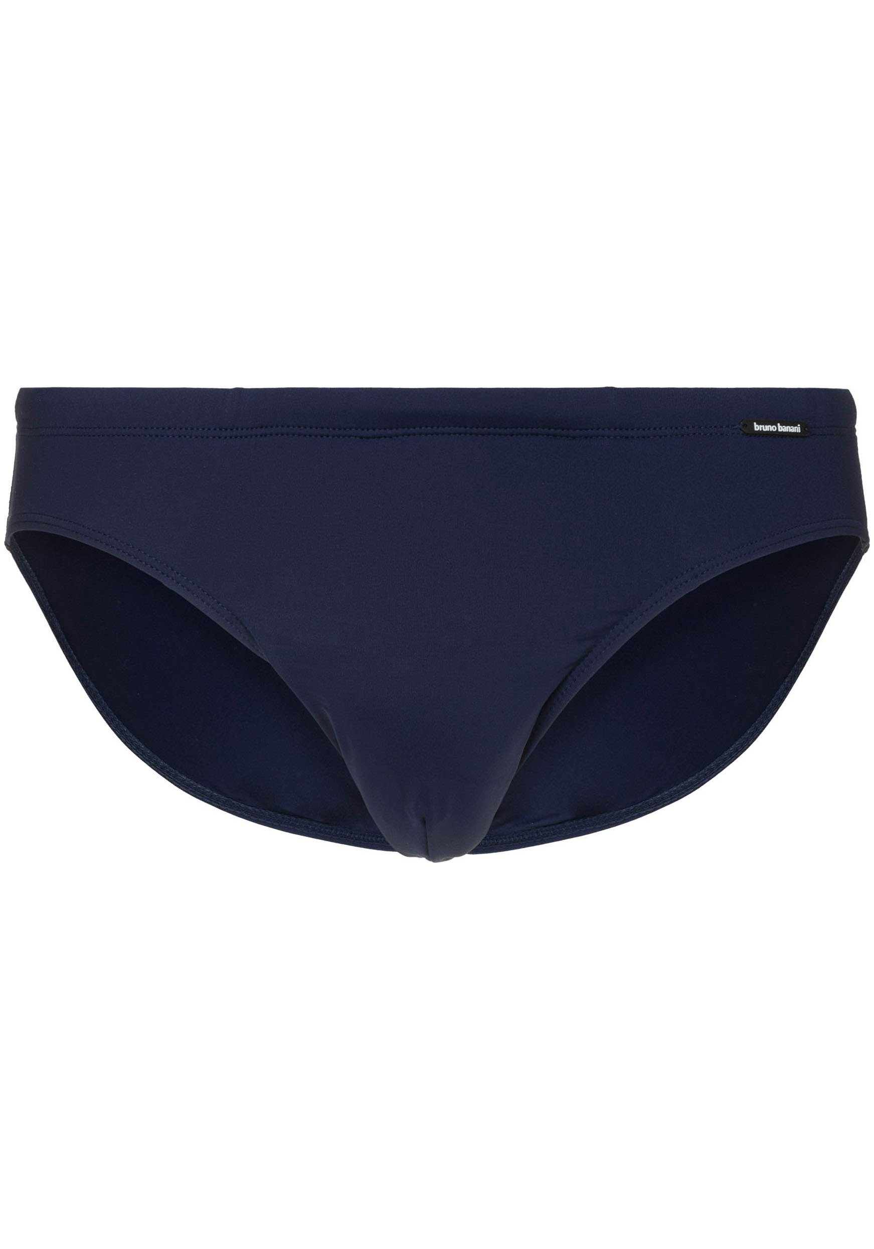 Mini Logoprägung marine Swim Line 2.0 (1-St) Bruno Banani Badeslip Wave vorhanden