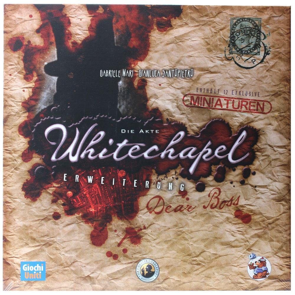 Giochi Uniti / Stratelibri Spiel Die Akte Whitechapel - Dear Boss Erweiterung