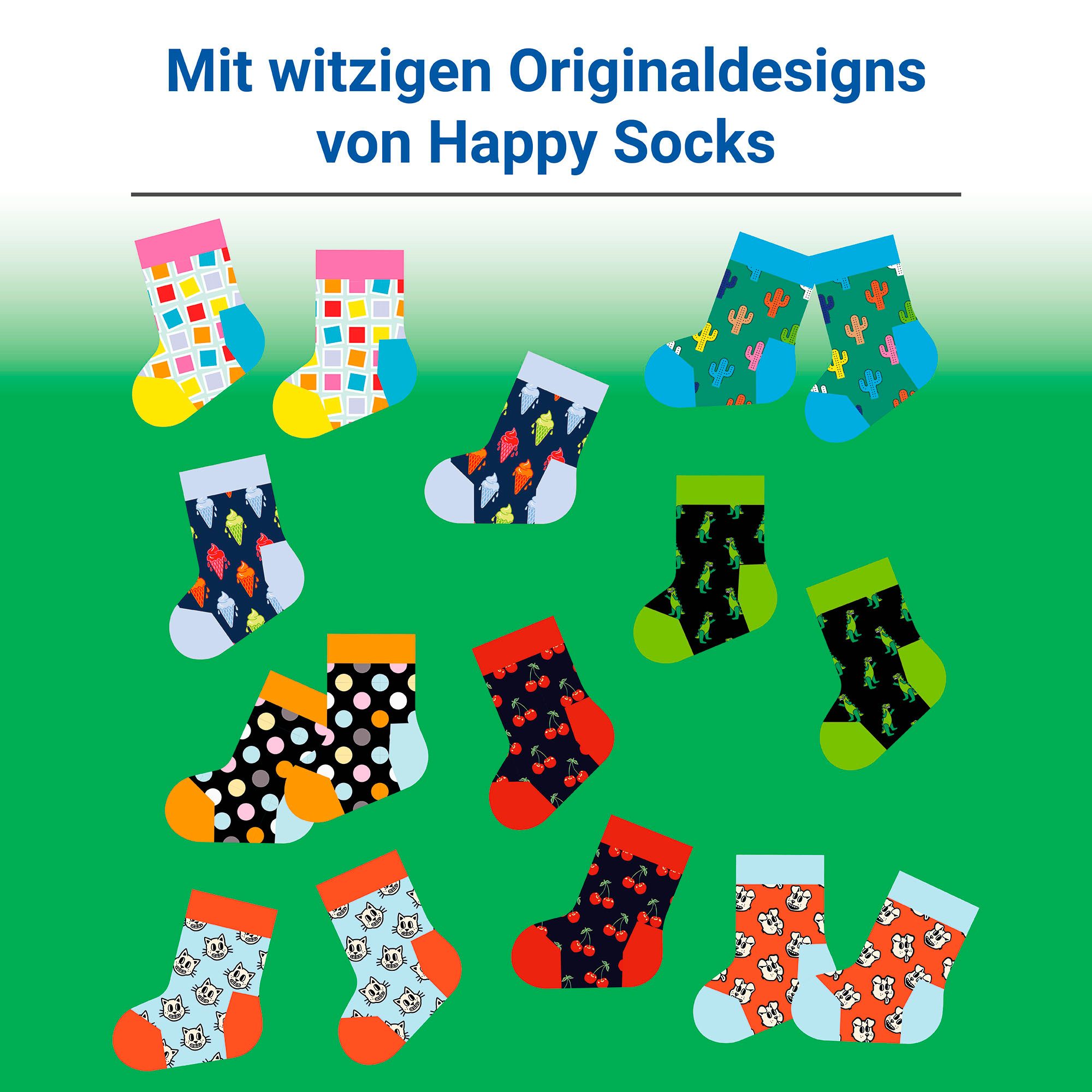 Ravensburger Spiel memory® Happy Socks, Kinderspiel, Made in Europe