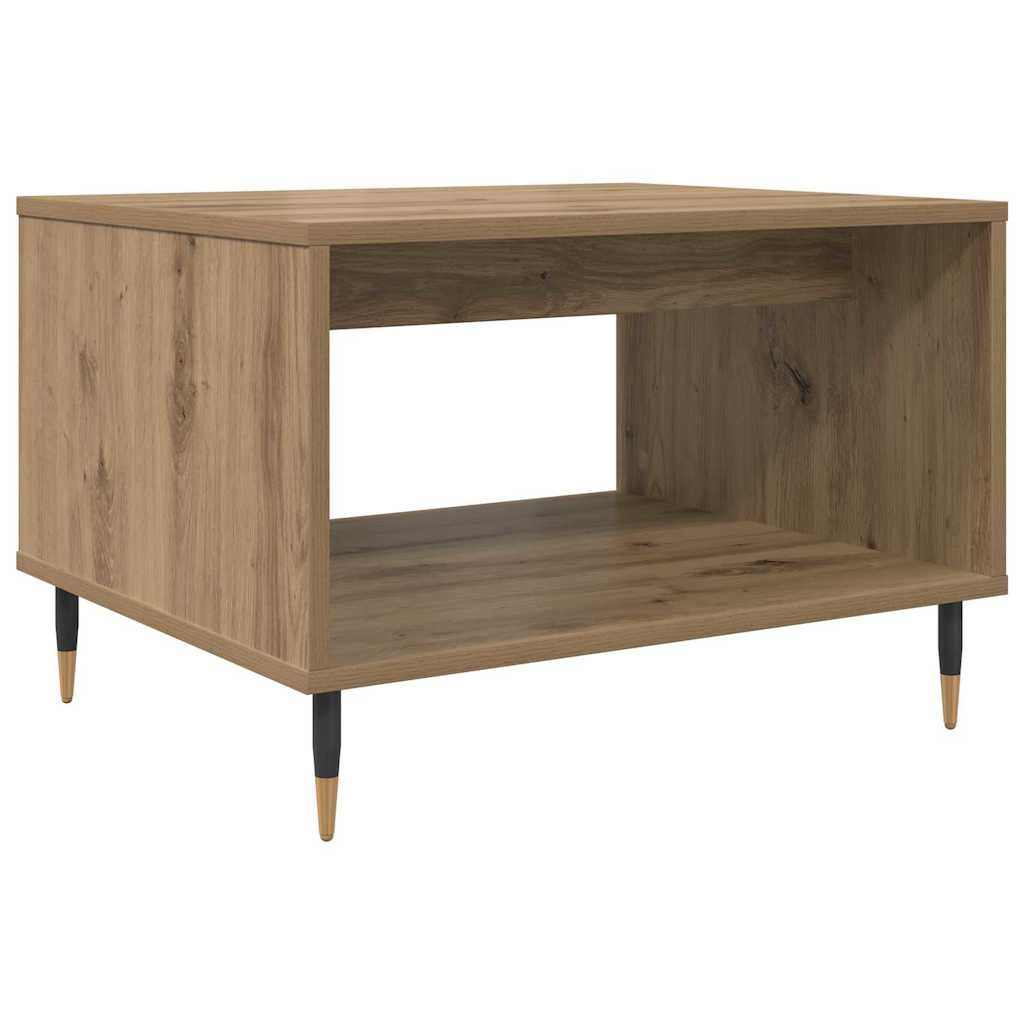 vidaXL Couchtisch Couchtisch Artisan-Eiche 60 x 50 x 40 cm Holzwerkstoff (1-St)