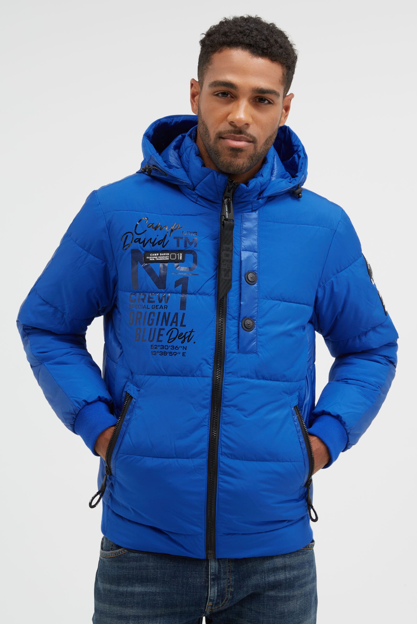 CAMP DAVID Winterjacke mit Innentaschen günstig online kaufen