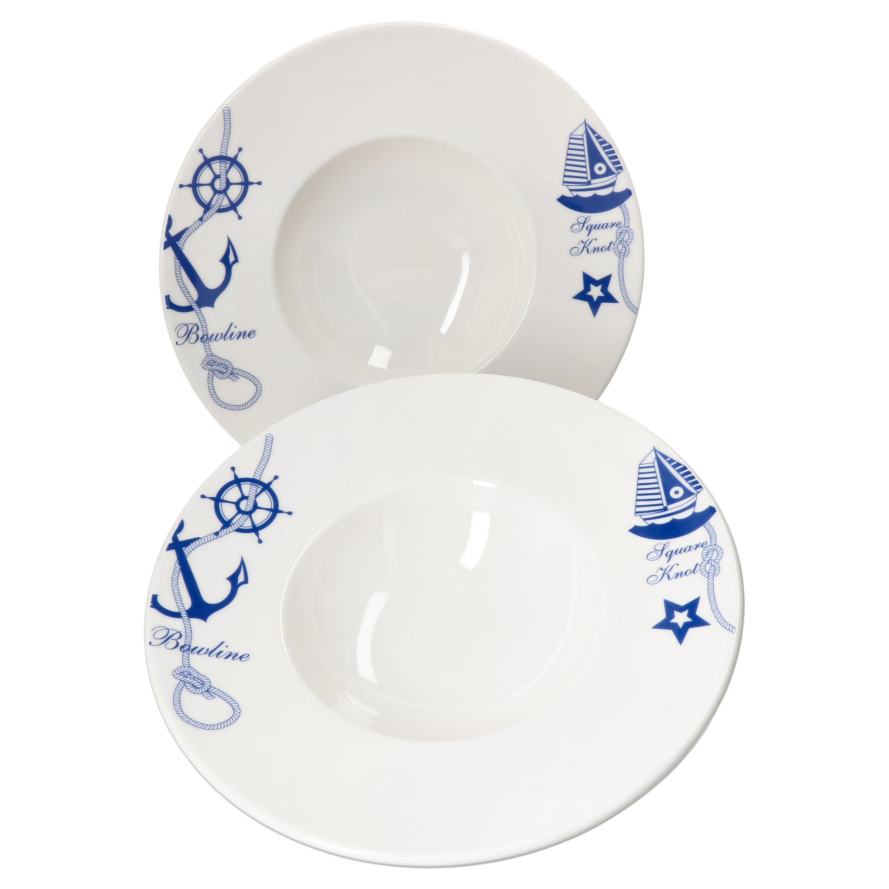 Bonna Pastateller 2er Set Pastateller Navy Banquet Bonna - T690BNC28CK