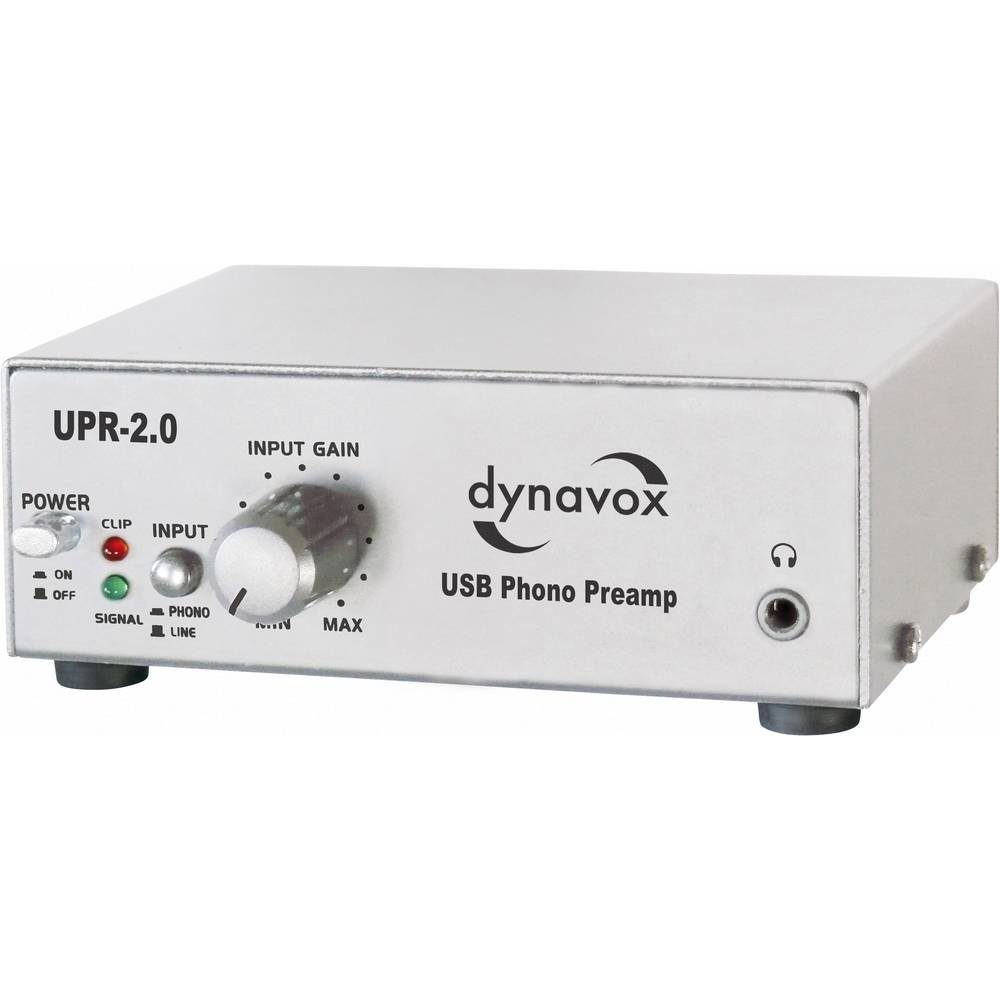 Dynavox Phono-Vorverstärkerfür Plattenspieler mit Audioverstärker