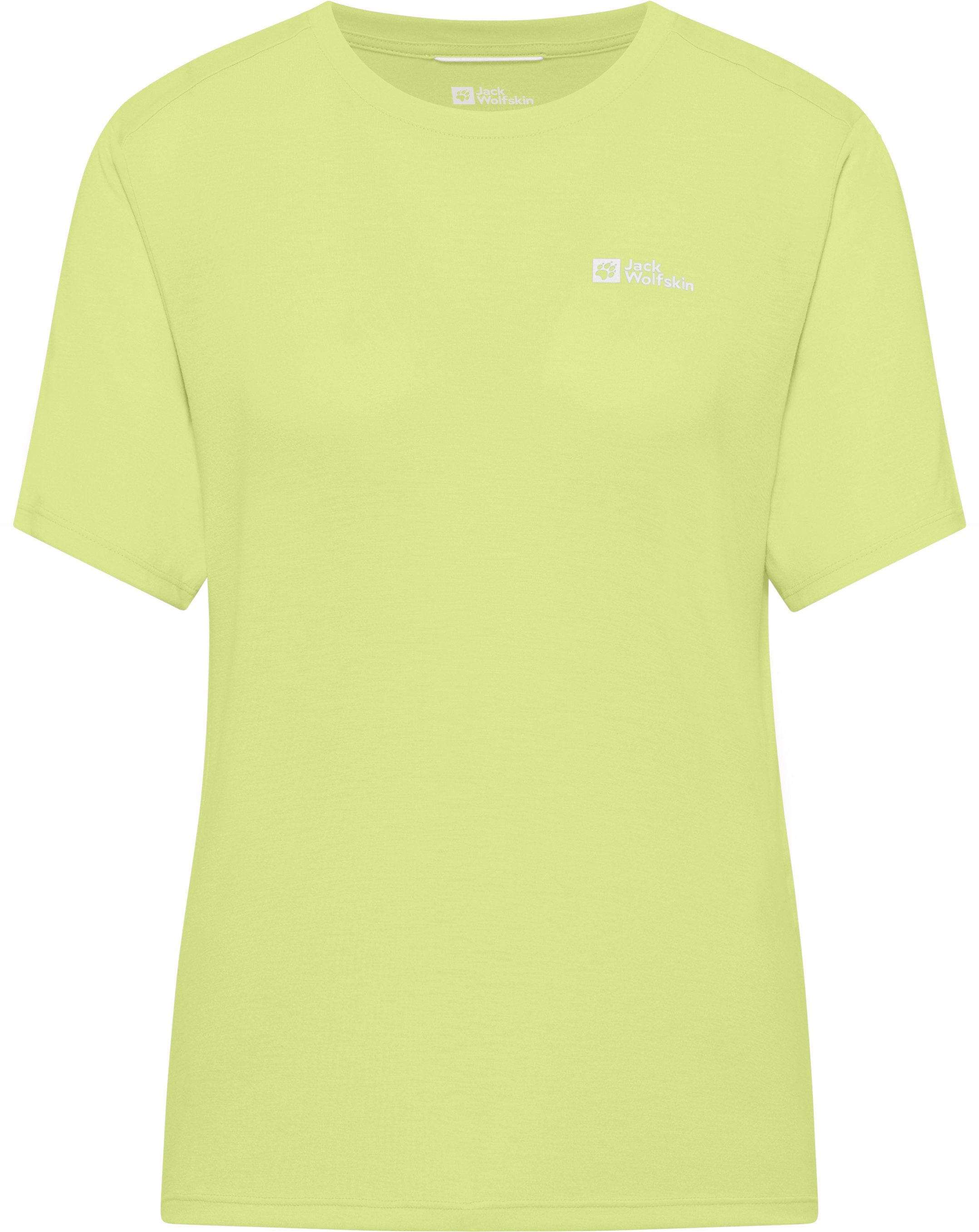 Jack Wolfskin Funktionsshirt VONNAN S/S T W leichtes und atmungsaktives TEXADRI-Material, moderne Passform