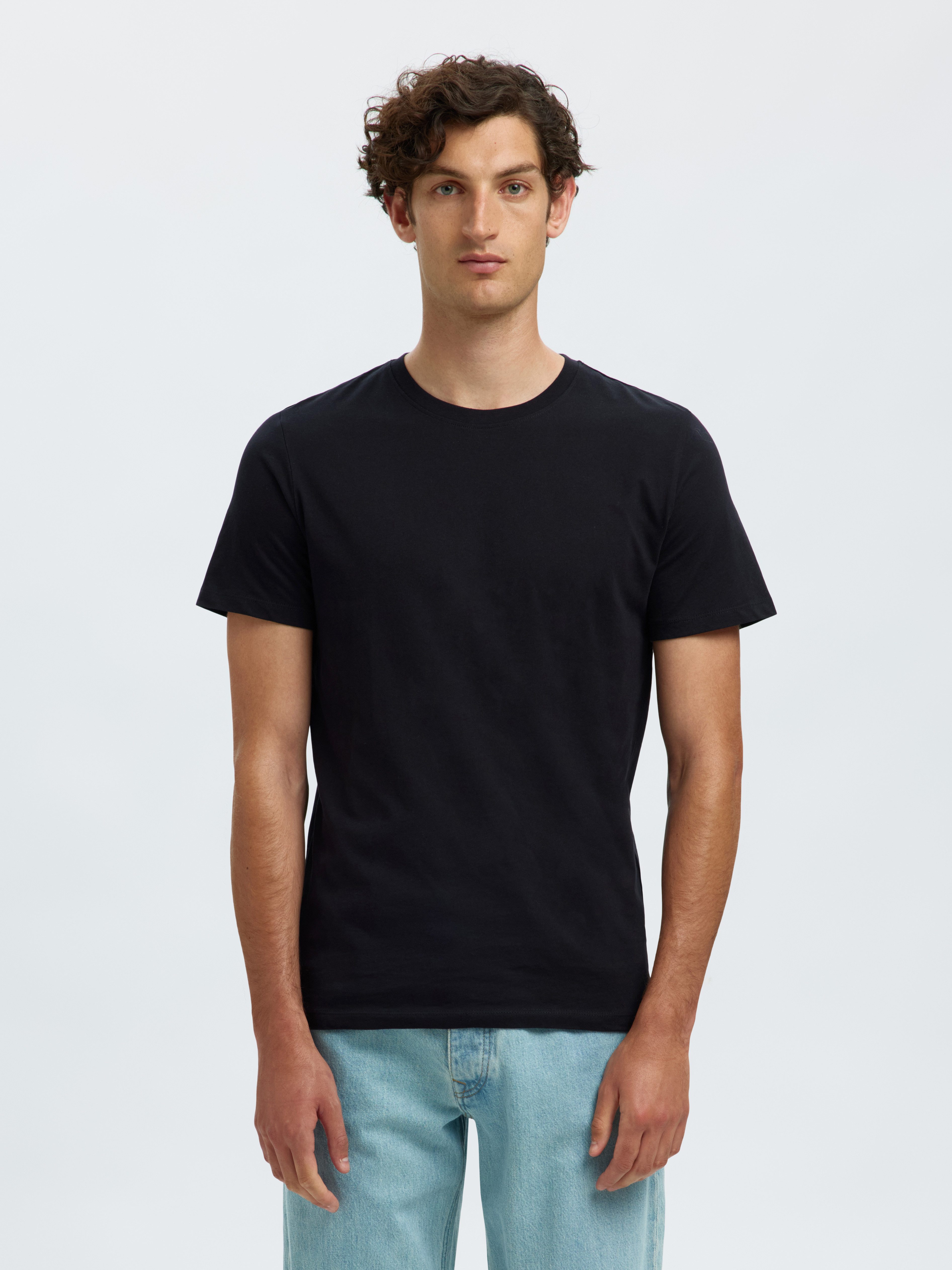 SELECTED HOMME Rundhalsshirt SLHCORMAC SS O-NECK günstig online kaufen