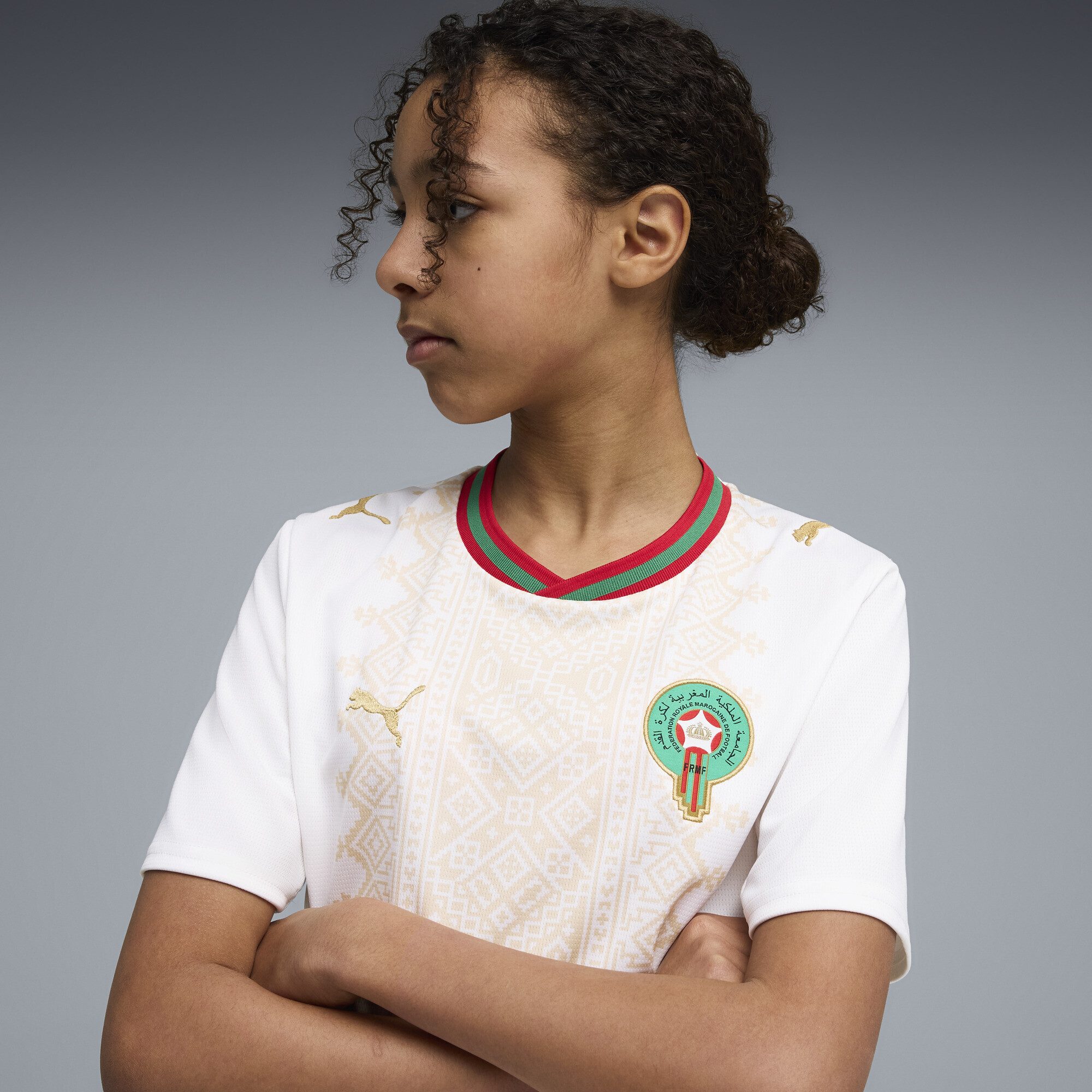 PUMA Trainingsshirt Marokko 2026 Auswärtstrikot Jugendliche