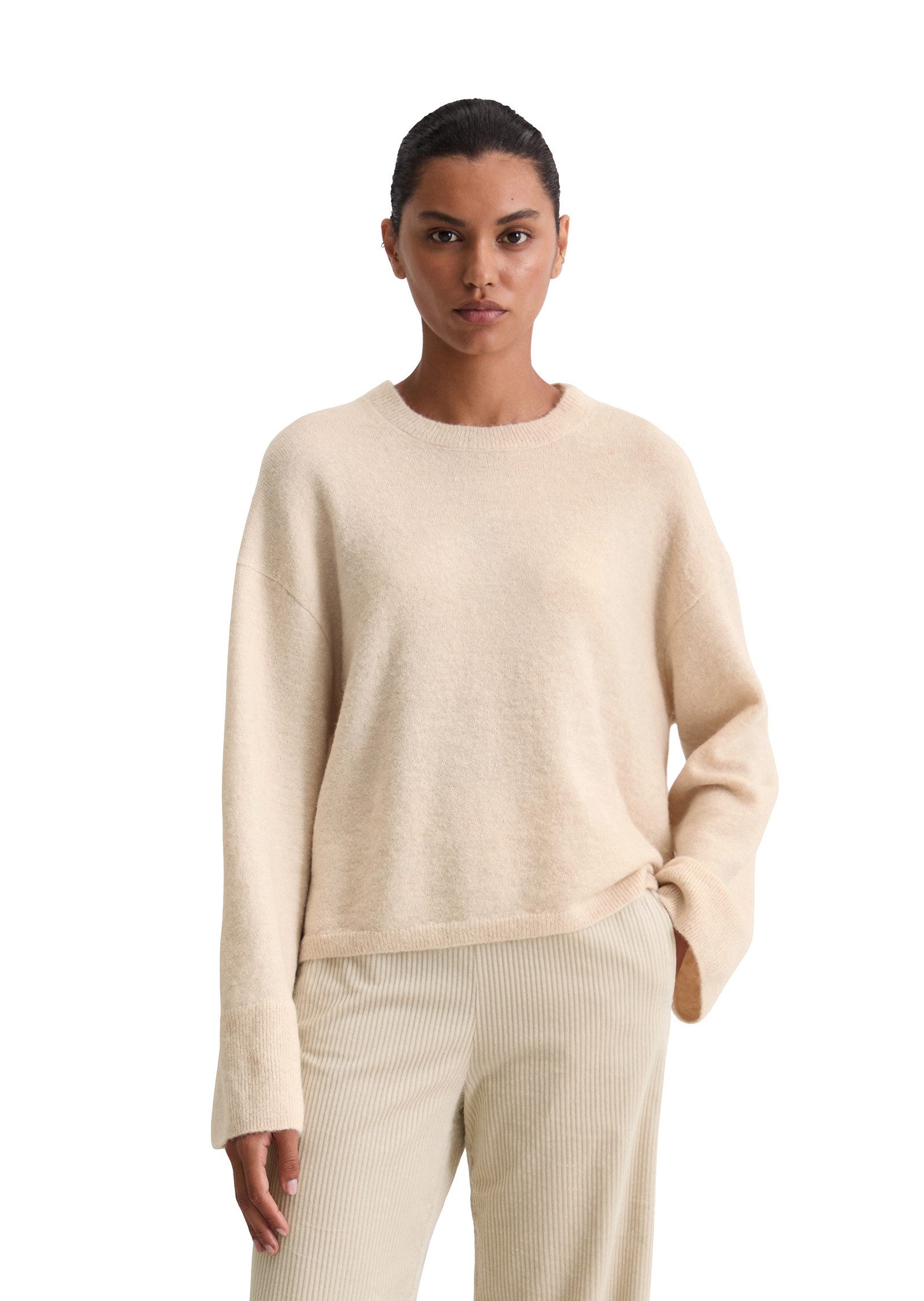 Marc O'Polo Strickpullover aus Schurwolle-Alpakawolle-Mix günstig online kaufen