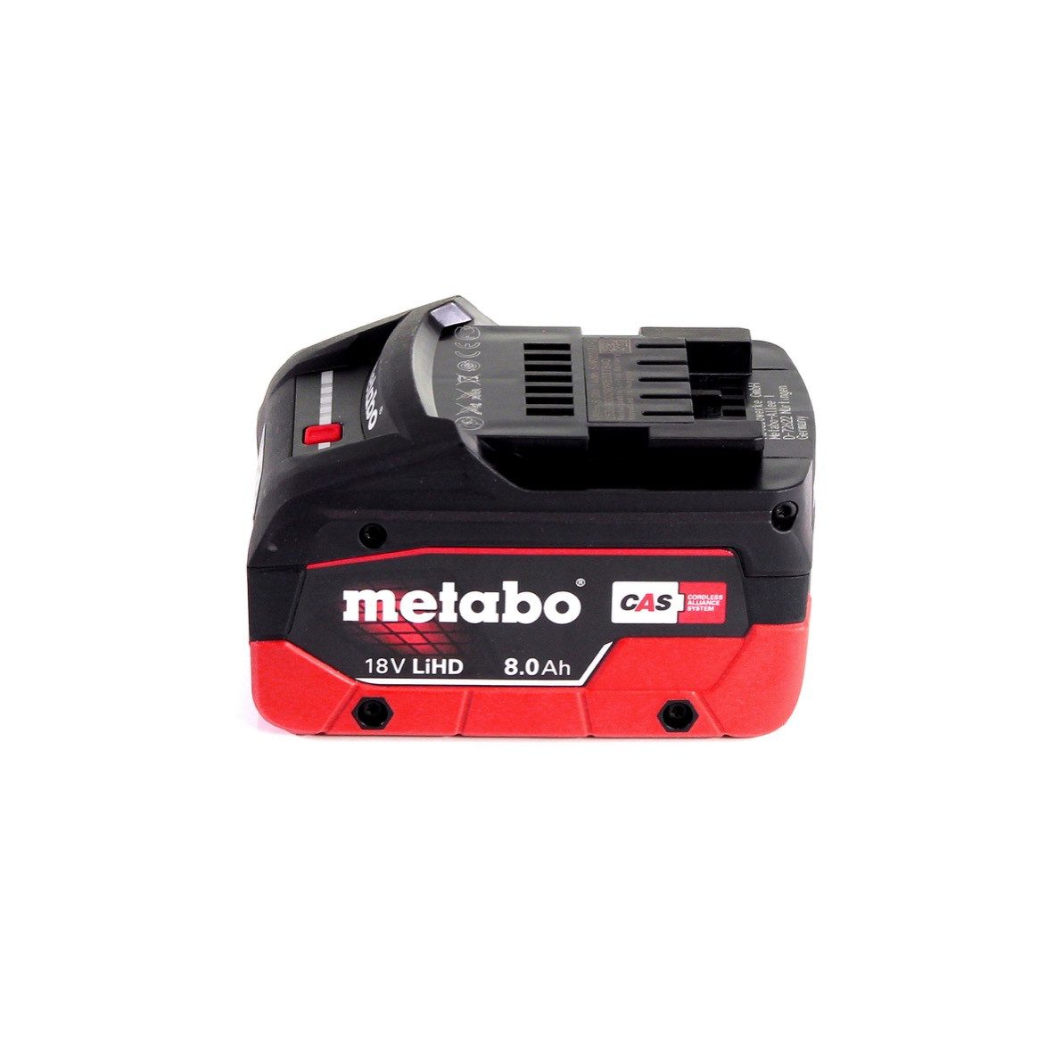 metabo Akku Basis Set 18V mit 2x Akku LiHD 8,0Ah (625369000) + Ladegerät Akkupacks