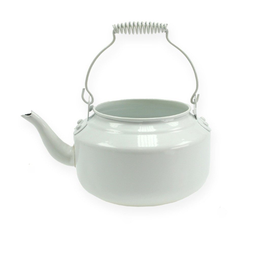 Viana Gießkanne Deko-Teekanne Metall Vintage Stil für Tisch- und günstig online kaufen