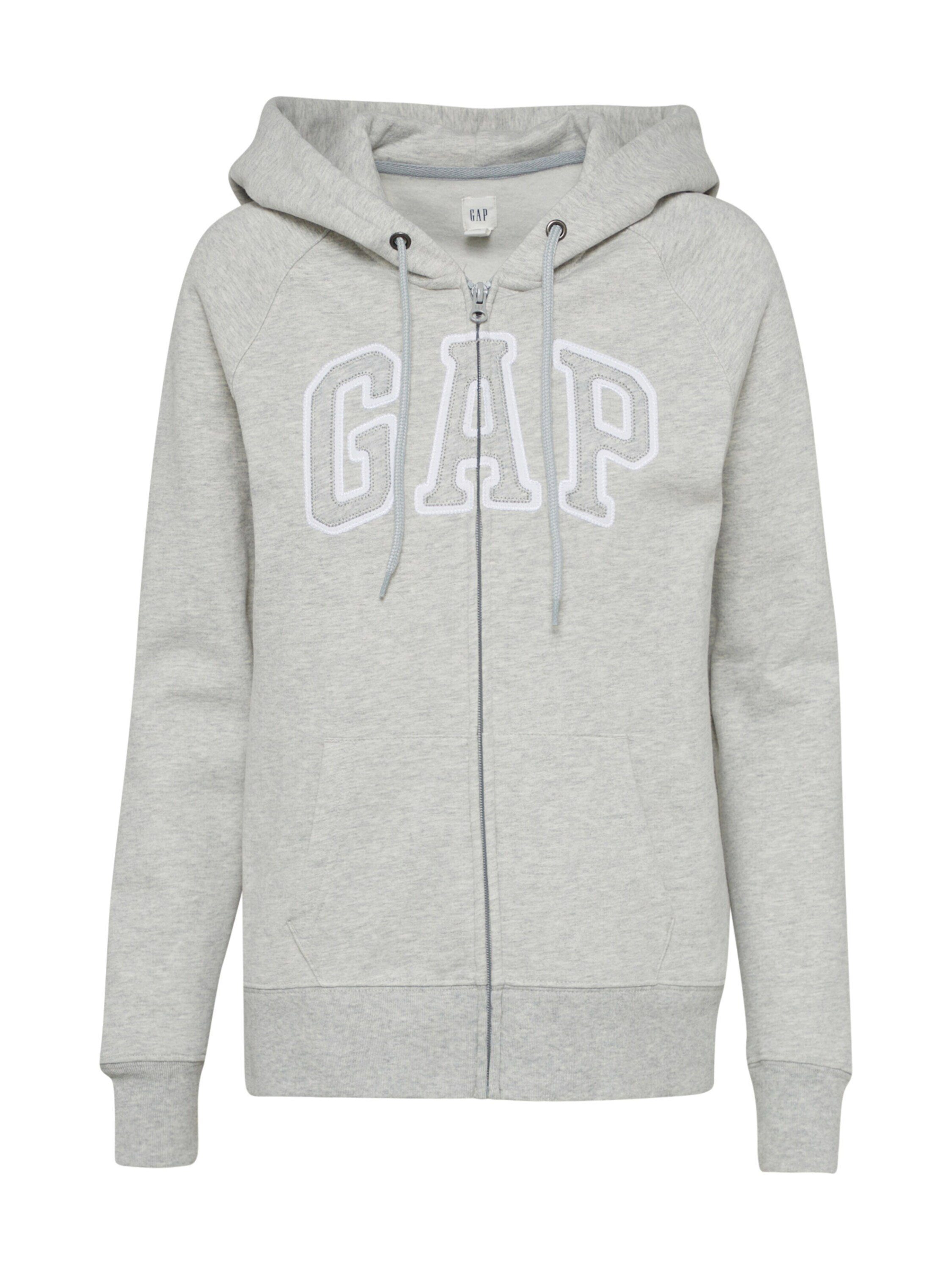 GAP Sweatjacke (1-tlg) Stickerei