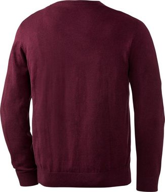 U.S. Polo Assn V-Ausschnitt-Pullover aus reiner, weicher Baumwolle, leichter Sommerpullover