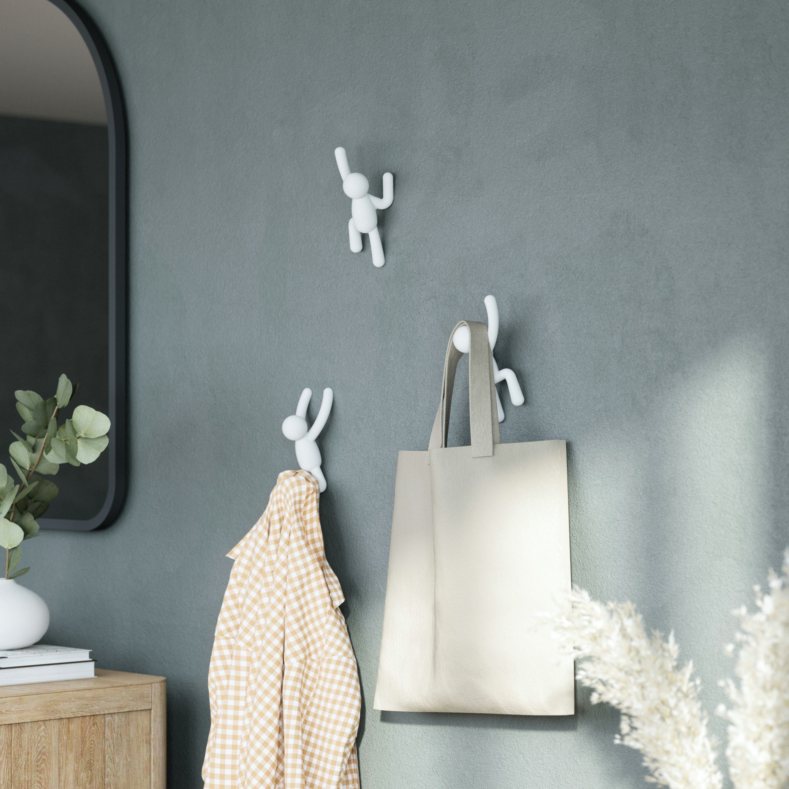 Umbra Kleiderhaken Umbra BUDDY HOOK (3) WHITE