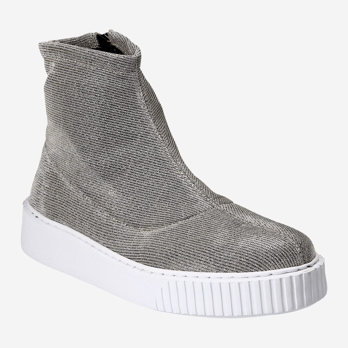 Perlato Perlato 10668, Sneaker in Silber für Damen Sneaker