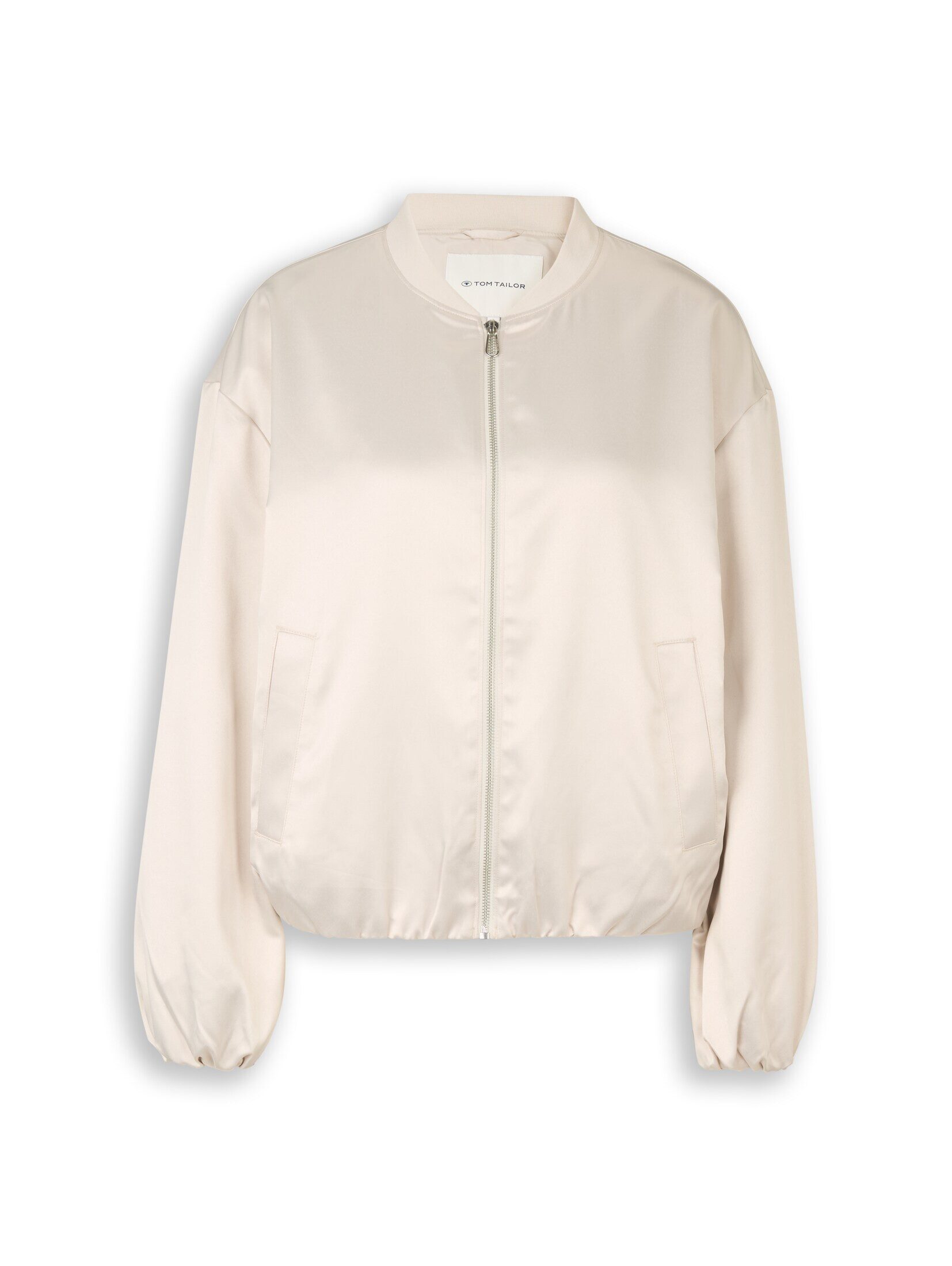 TOM TAILOR Sommerjacke Jacken Satin Blouson Jacke mit Bomberkragen günstig online kaufen