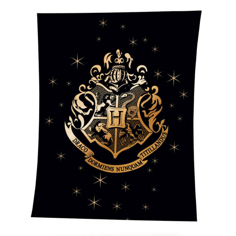 Wohndecke »Harry Potter Decke 150x200 cm, weich und kuschelig, Coral Fleece-Decke für Hogwarts Fans, Sofadecke passend zur Bettwäsche, Überwurf«, MTOnlinehandel