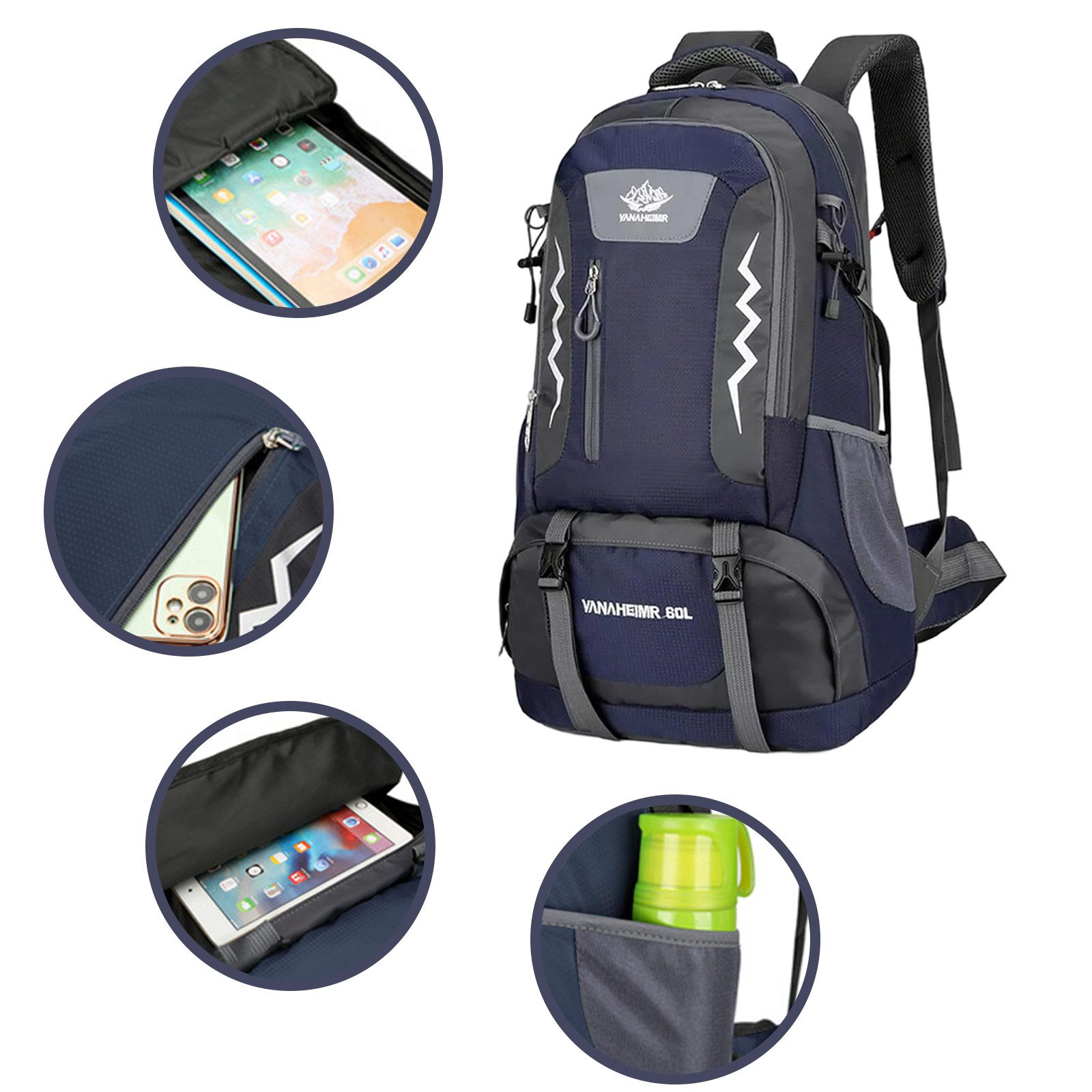 REDOM Wanderrucksack Outdoor Rucksack Camping Reise günstig online kaufen