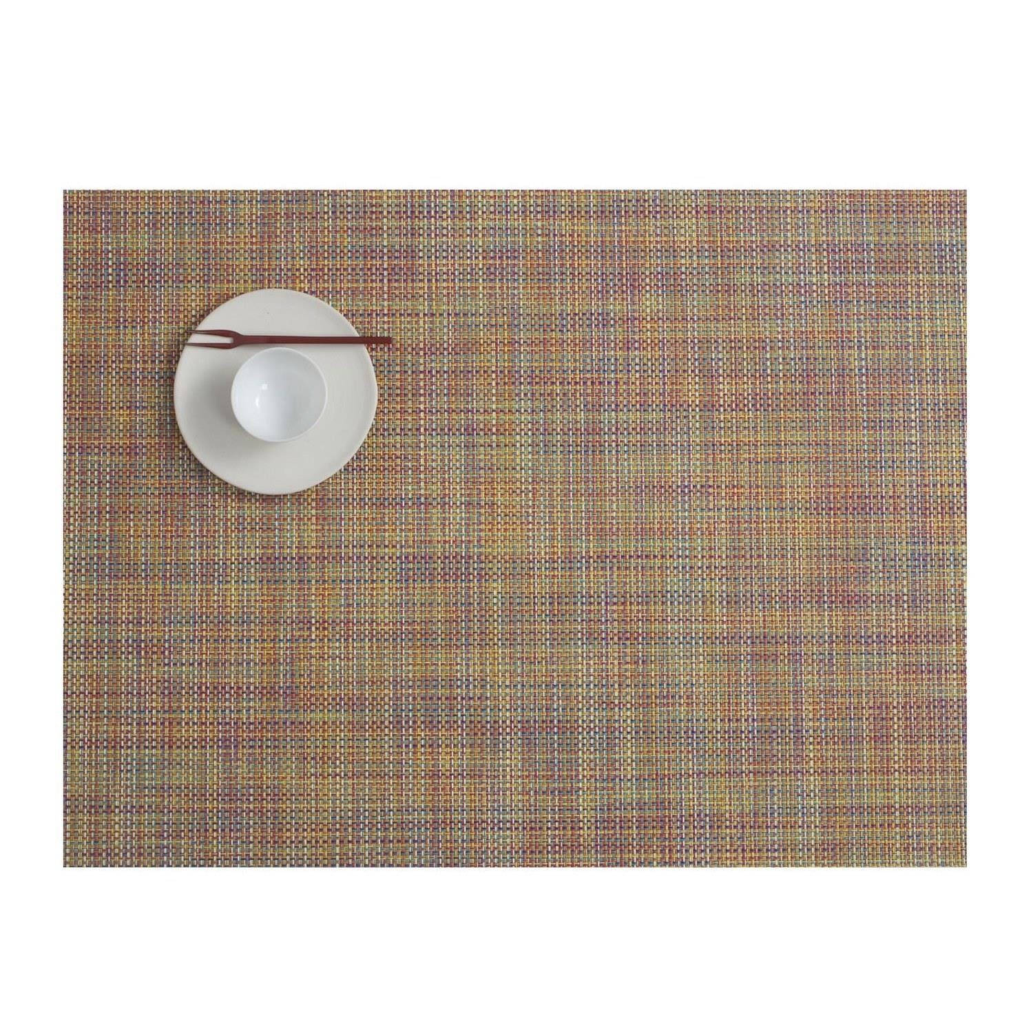 Chilewich Platzset Mini Basketweave Rectangle Confetti, (1-St)