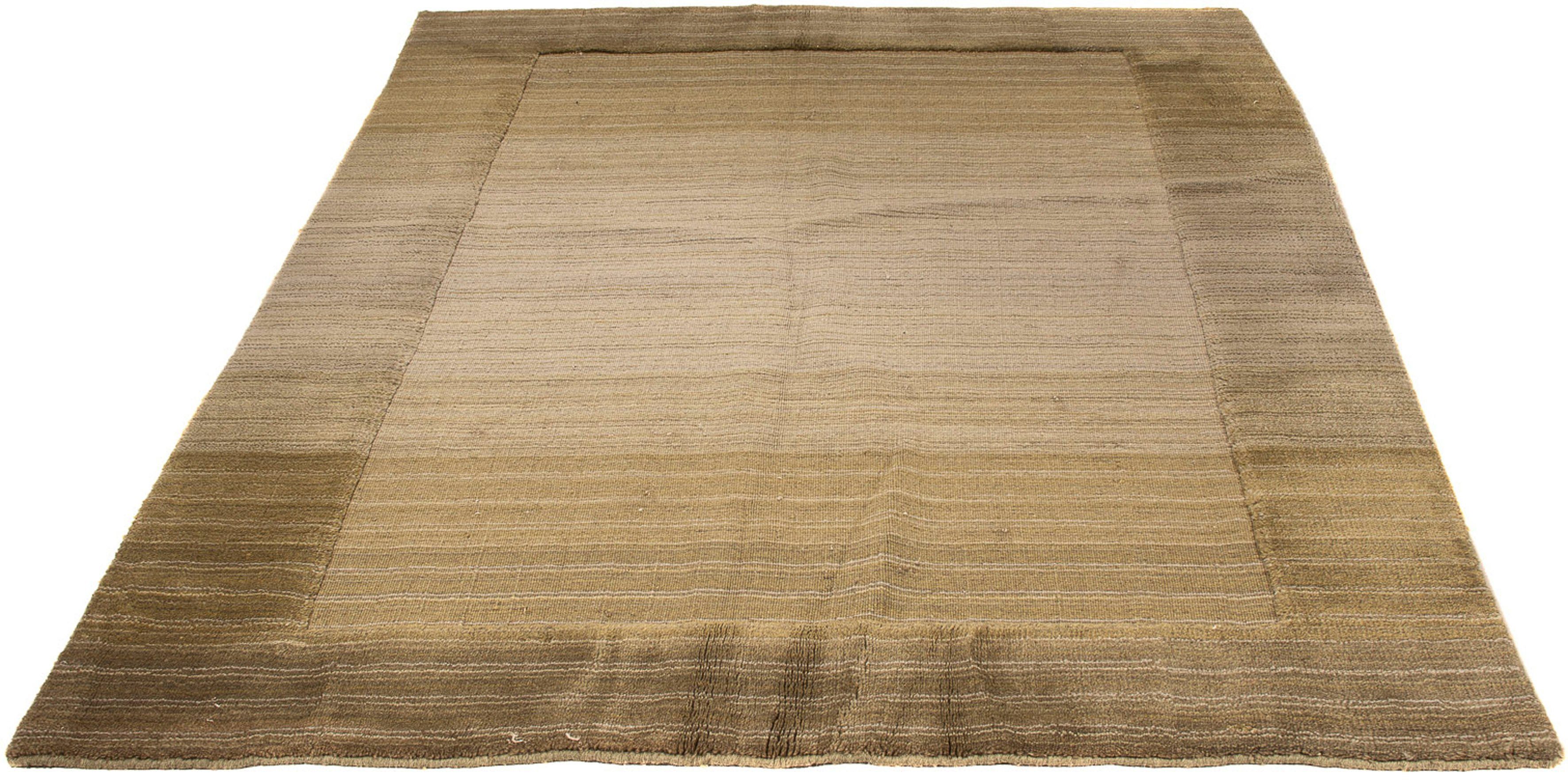 Wollteppich Gabbeh - Loribaft Softy - 200 x 140 cm - mehrfarbig, morgenland, rechteckig, Höhe: 12 mm, Wohnzimmer, Einzelstück