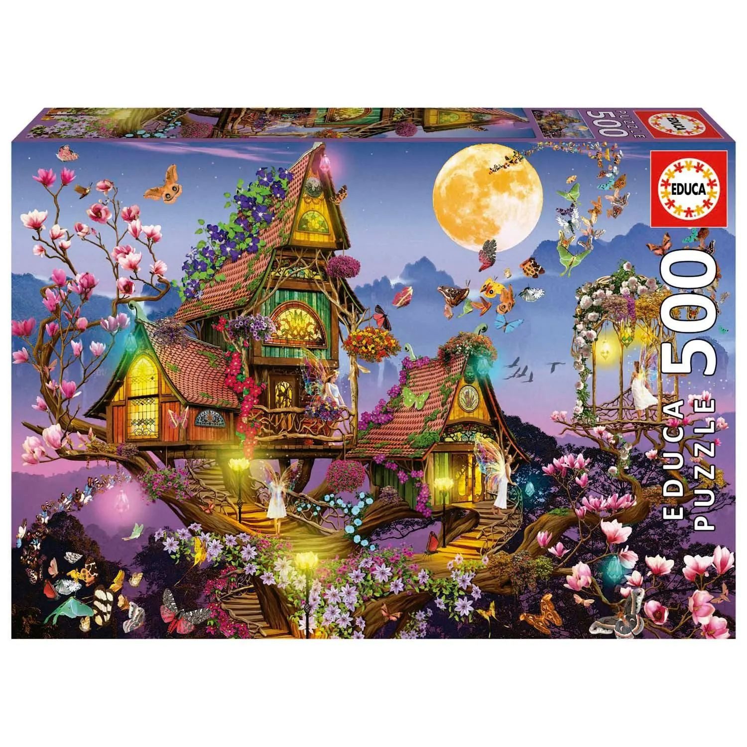 Hutter Trade Selection Puzzle Educa - Elfenhaus - Puzzle 500 Teile, 500 Puzzleteile