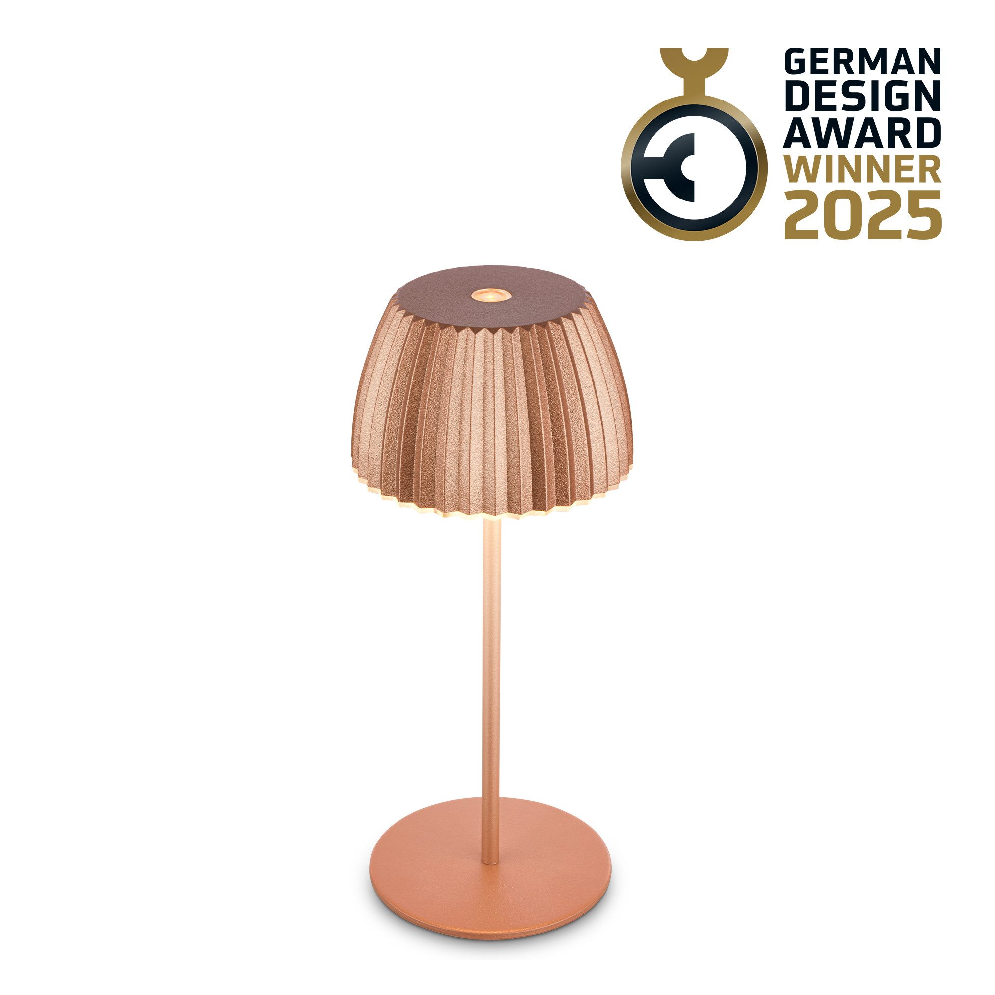 Briloner Leuchten LED Tischleuchte Riffle Tischlampe günstig online kaufen