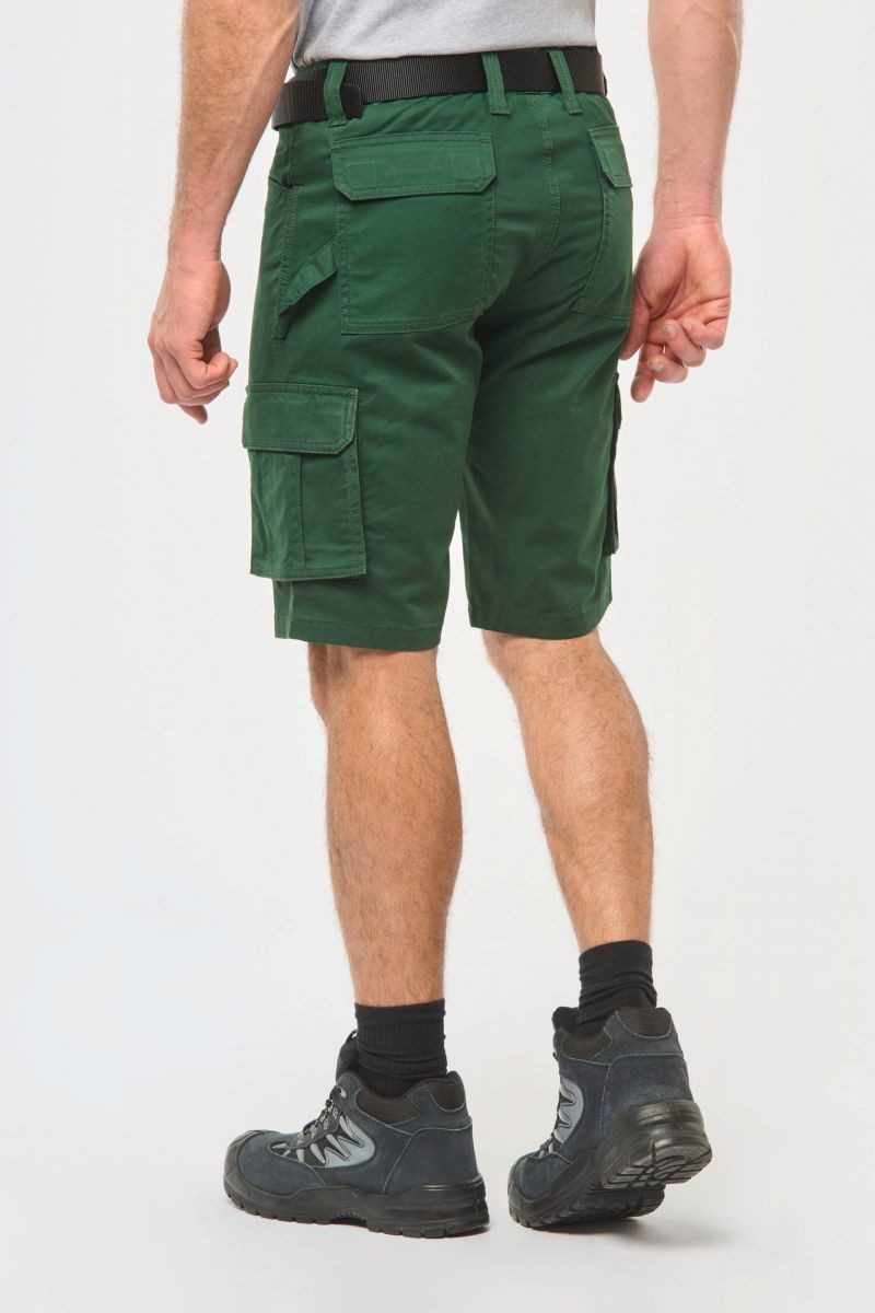 WK. Designed To Work Arbeitshose Umweltfreundliche Bermuda-Shorts mit mehreren Taschen