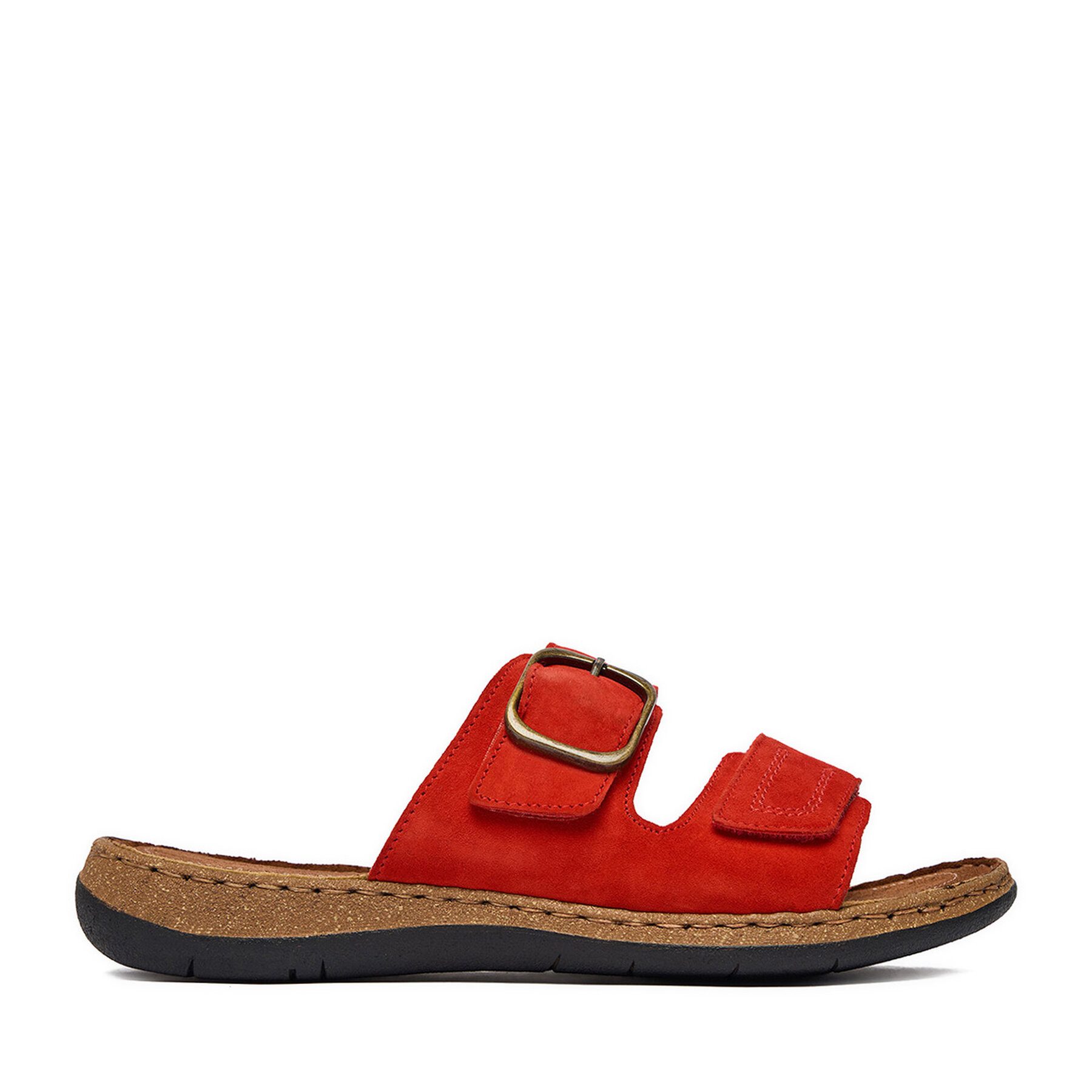 Go Soft Damen-Flip-Flops in Rot Badepantolette
