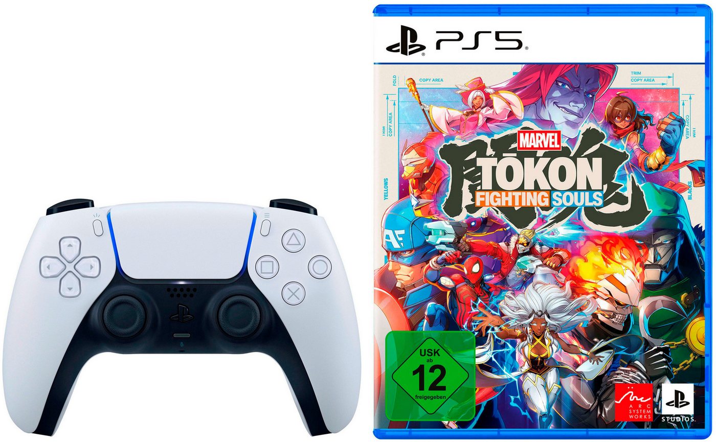 PlayStation 5 MARVEL Tōkon: Fighting Souls™ Standard Ed. + DualSense Wireless-Controller