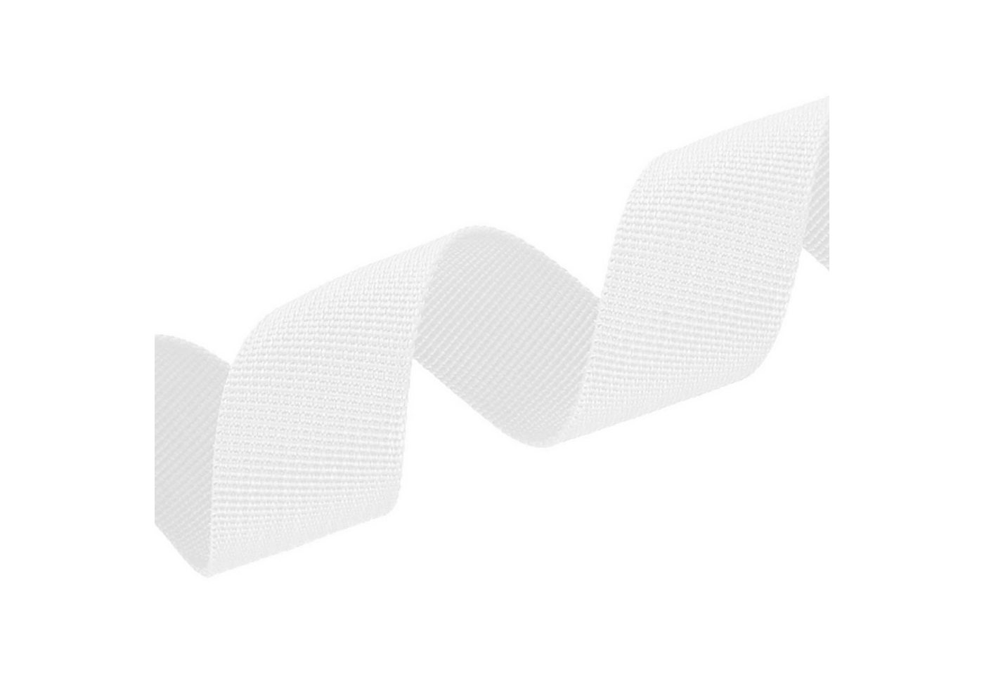 Thumbnail - maDDma Gurtband Polyester 45m lang 30mm breit Farbwahl Rollladengurt, 501 weiß