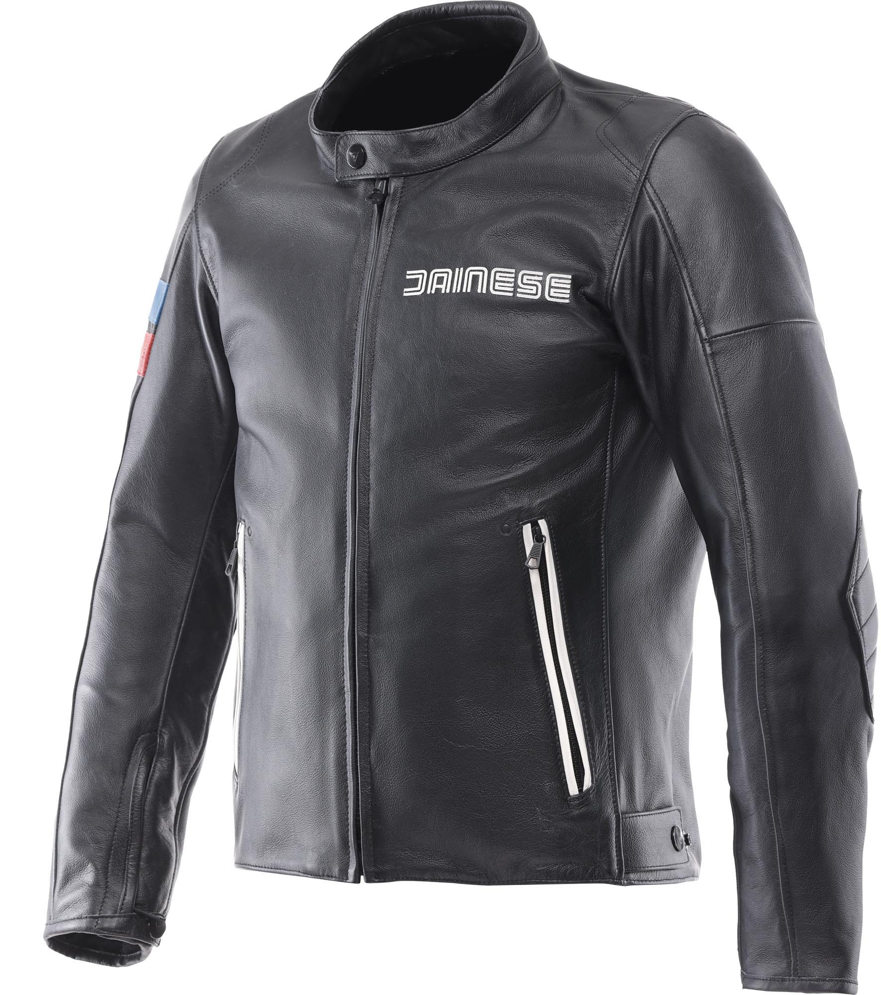 Dainese Motorradjacke Leggenda Motorrad Lederjacke Rückenprotektor vorbereitet,Brustprotektor vorbereitet,Verbindung