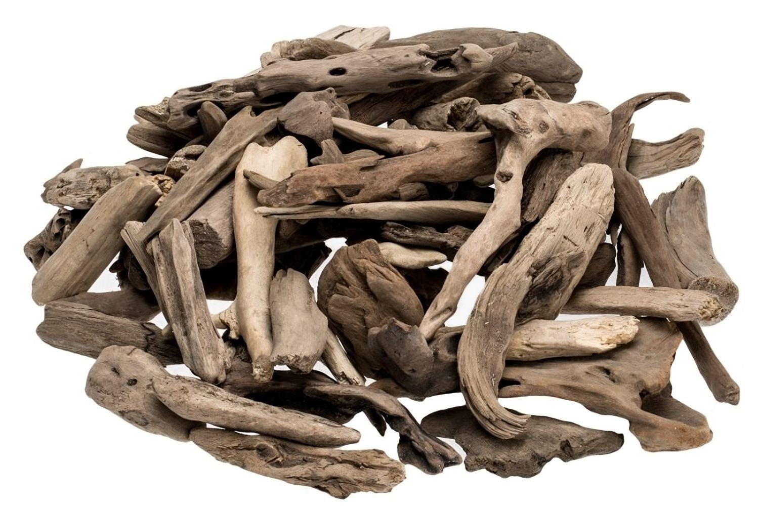 NaDeco Bastelnaturmaterial Treibholz in Natur, Gewicht ca. 0,5kg Drift Wood