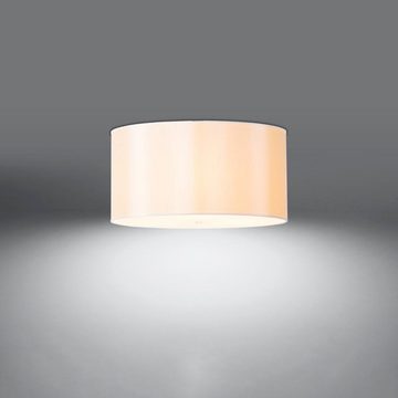famlights Deckenleuchte, Deckenleuchte Olaf in Weiß E27 5-flammig 500mm, keine Angabe, Leuchtmittel enthalten: Nein, warmweiss, Deckenlampe, Deckenbeleuchtung, Deckenlicht