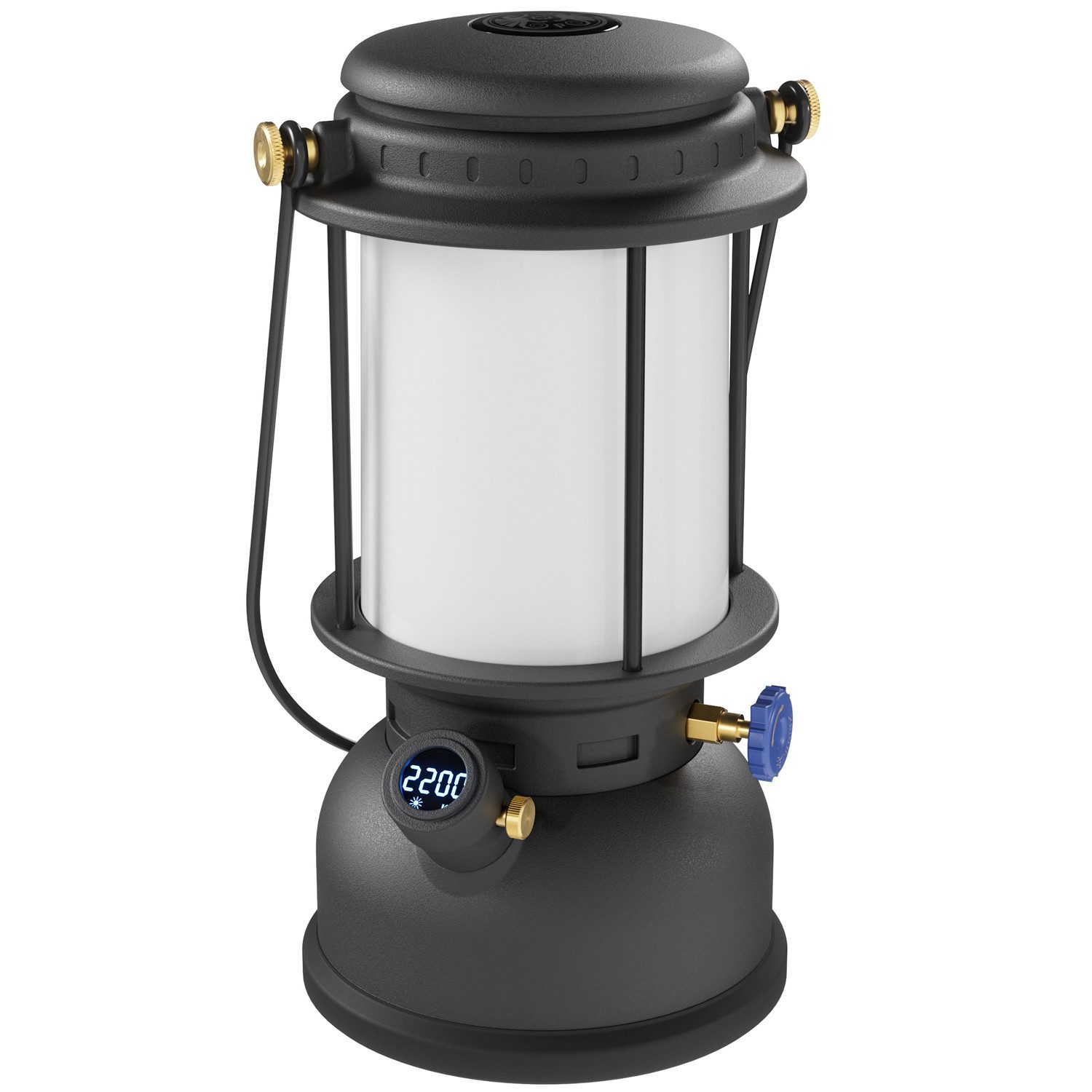 Petromax LED Laterne lm500 Outdoor 160 Std. inkl. Powerbank Funktion stufenlos dimmbar, LED fest integriert, Warmweiß, Kaltweiß, Neutralweiß, Outdoor robust