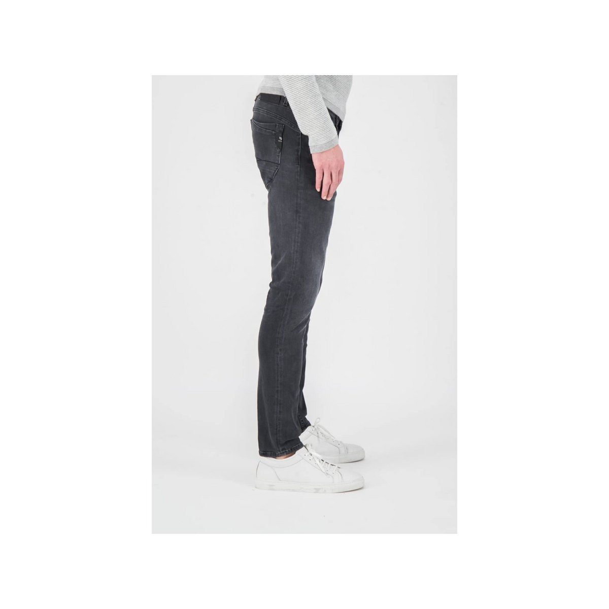 dunkel-blau (1-tlg) Garcia BLACK 5-Pocket-Jeans