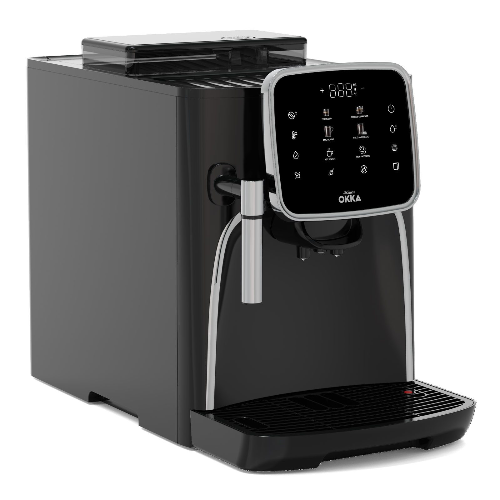 Arzum Kaffeevollautomat OK0030-0500, Tassenheizfläche