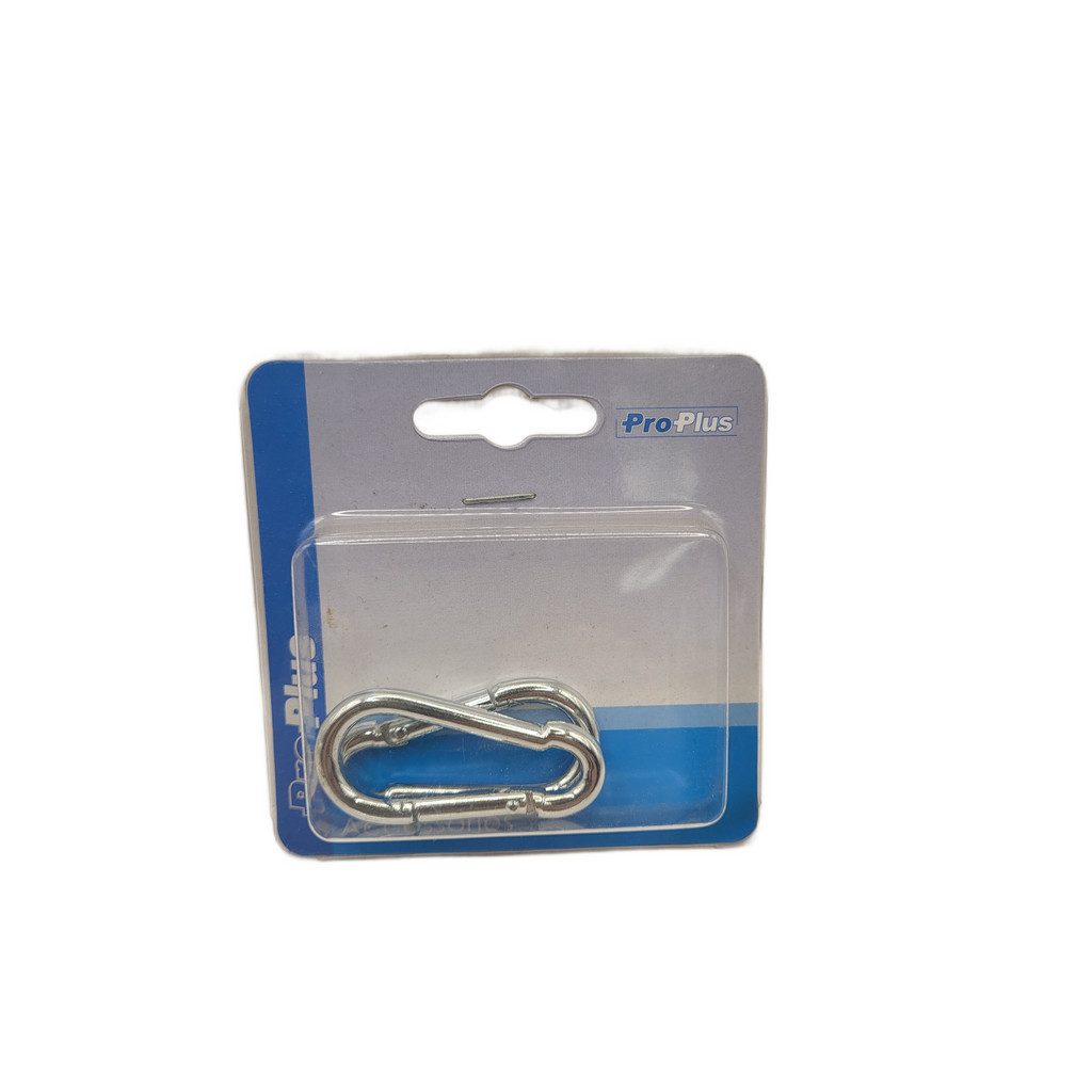 Öse Karabiner Metall 5x50mm 2 Stück im Blister