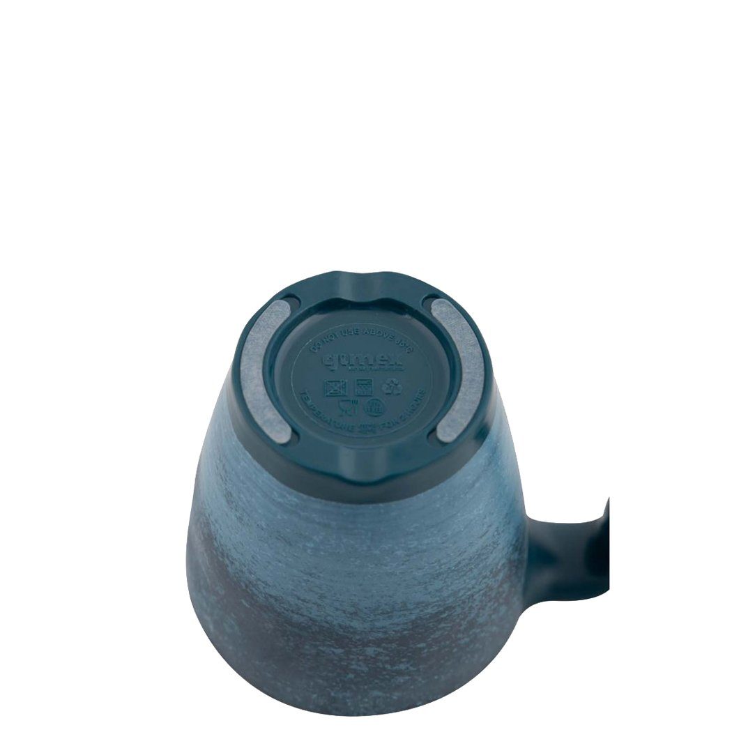 GIMEX Tasse Kaffeebecher Mug Stone 4 Line Set Dunkelblau, Stück