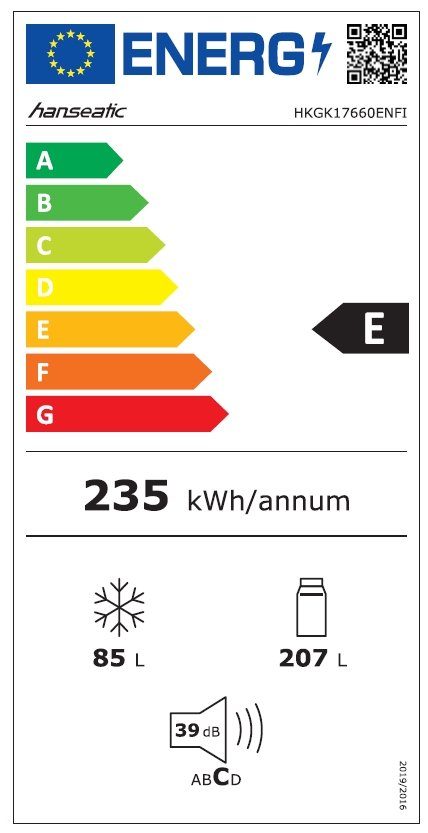 Energieeffizienzklasse: E