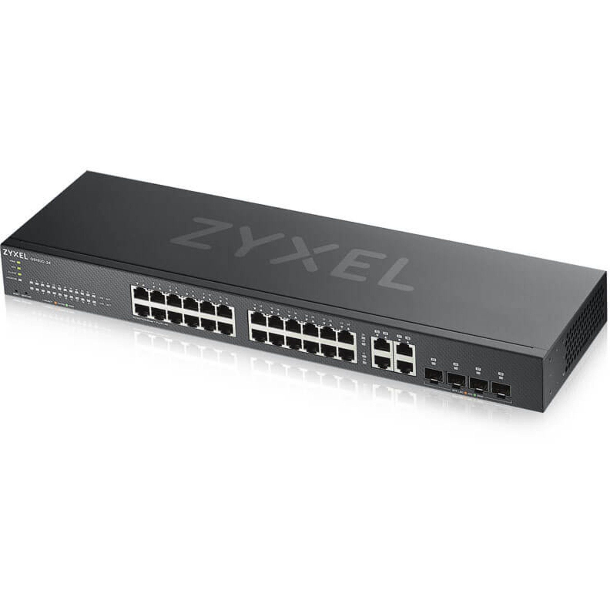 Zyxel GS1920-24 V2, Switch, (lüfterlos) Netzwerk-Switch