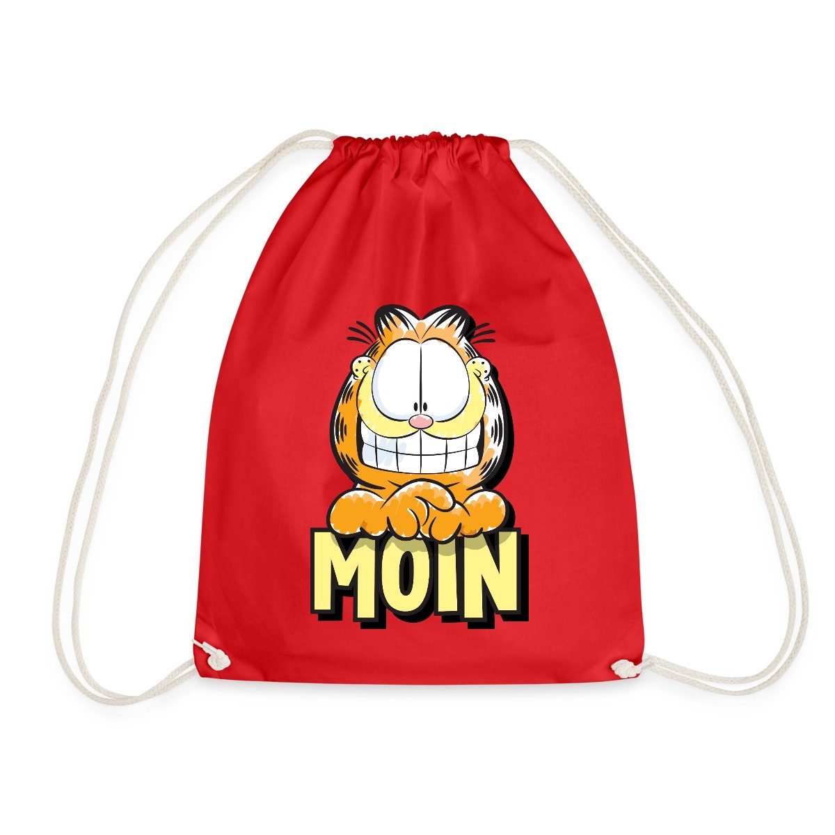 Spreadshirt Turnbeutel Garfield Moin Nordsee Ostsee Geschenk Turnbeutel (1-tlg)