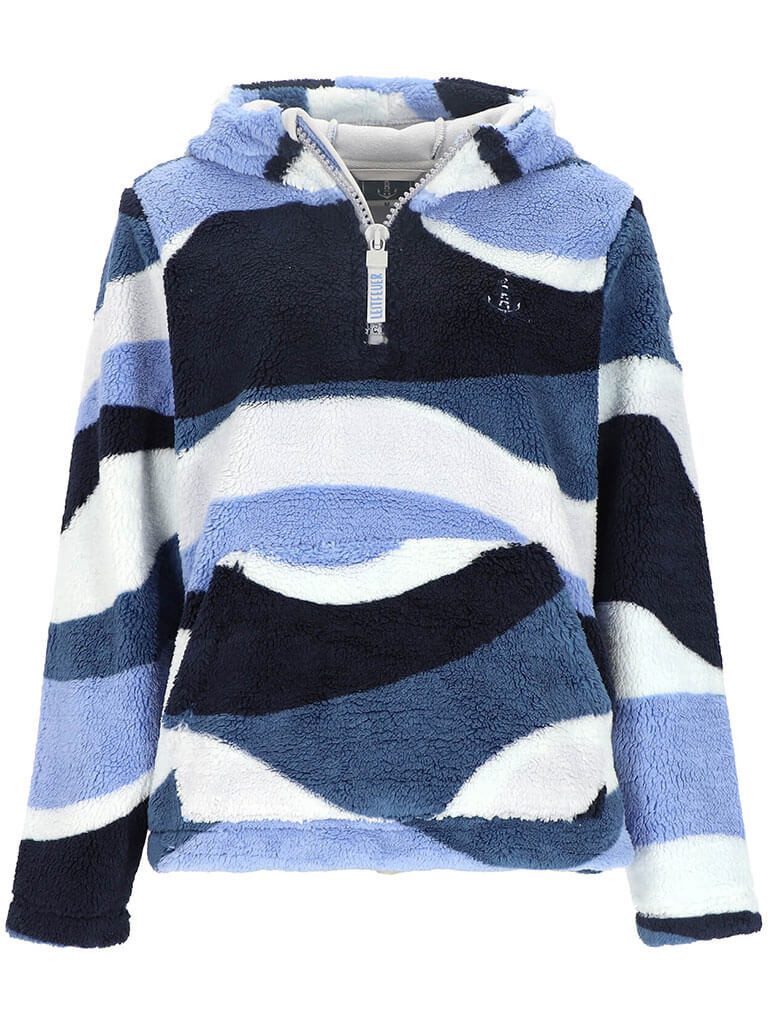 Leitfeuer Kapuzenpullover Damen Fleecehoody All-Over-Print - Modischer Hood günstig online kaufen