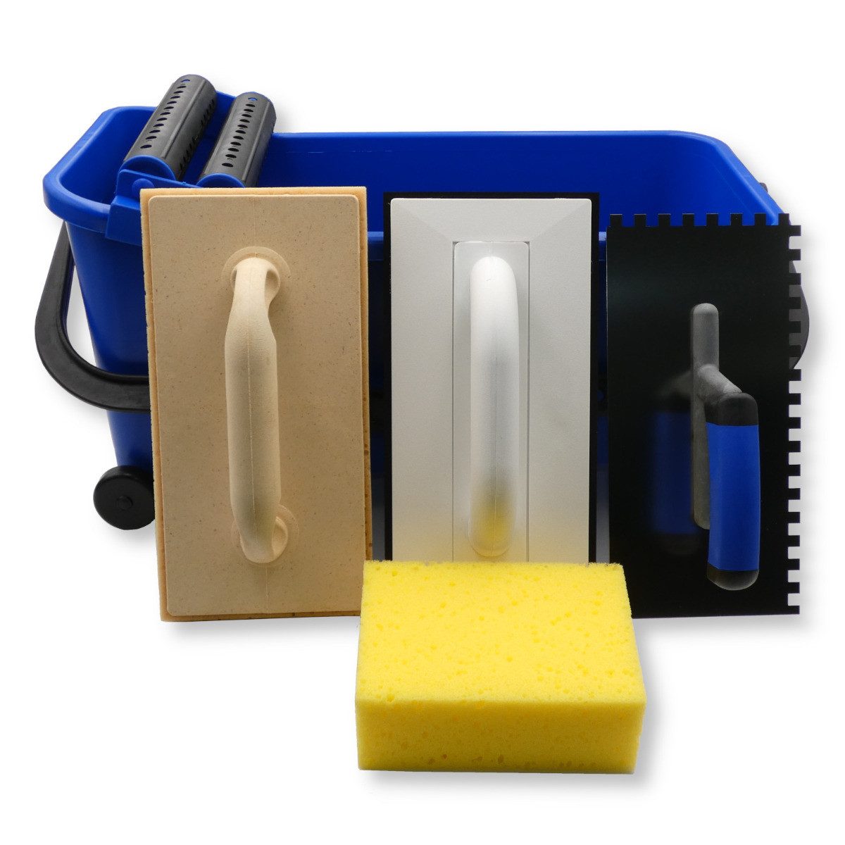 DEWEPRO Fliesenrollenwasch-Set DEWEPRO Profi Fliesenleger Waschset 8-teilig 20l Box Werkzeug Zubehör, (8-tlg., DEWEPRO Profi Fliesenleger Waschset 8-teilig 20l  – Bild 2 von 5