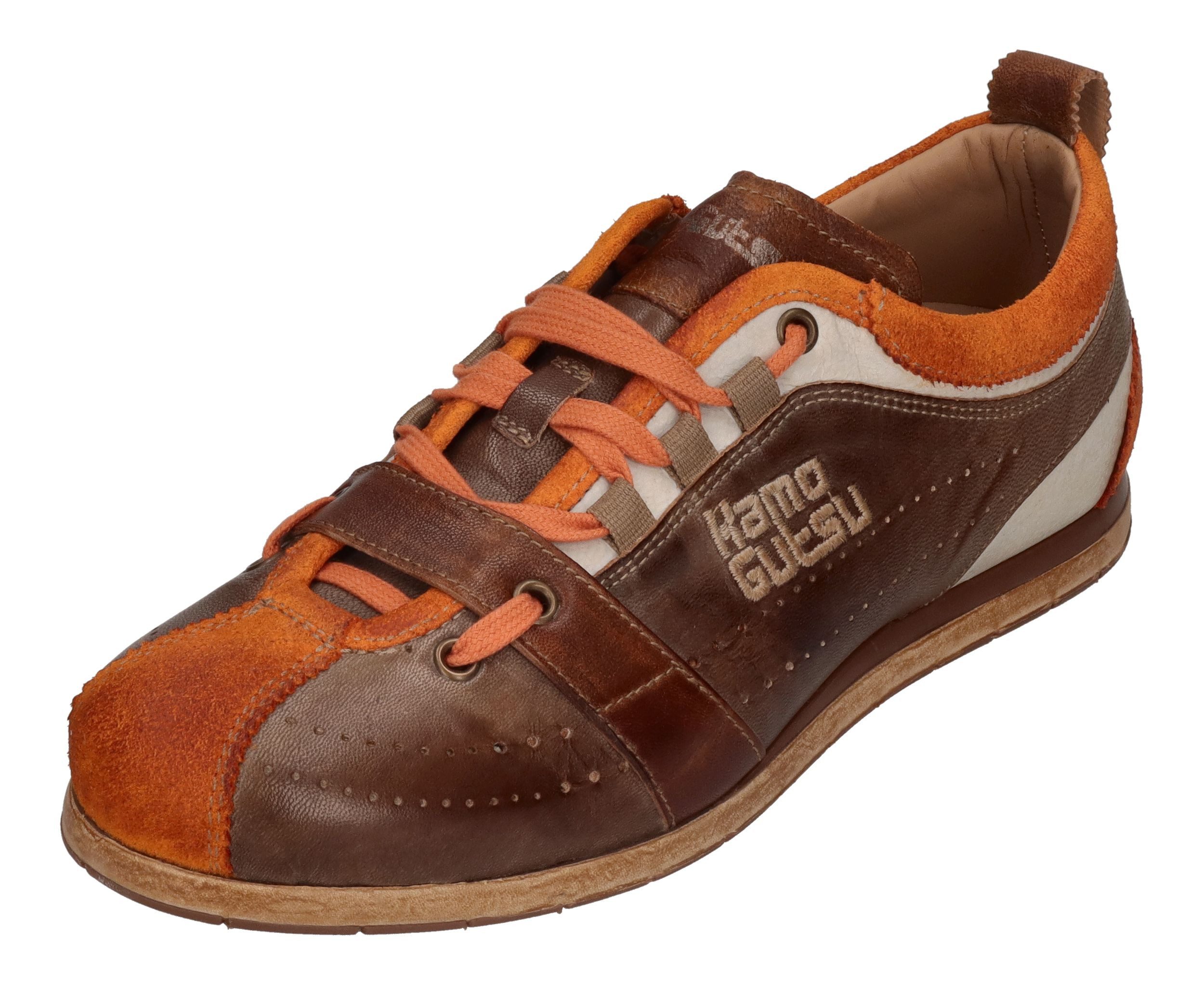 Kamo-Gutsu TIFO 017 Sneaker arancio taupe günstig online kaufen