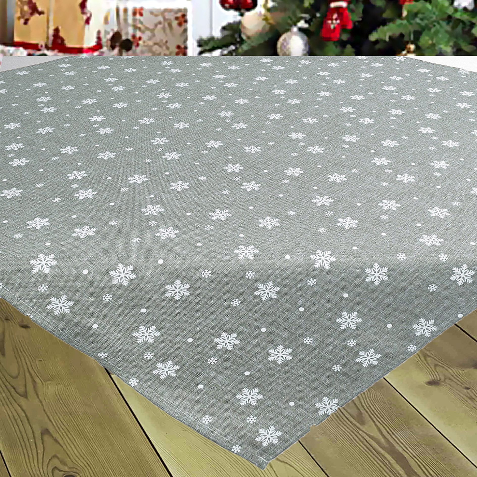 Delindo Lifestyle Tischdecke, Tischläufer, Weihnachten Sterne günstig online kaufen