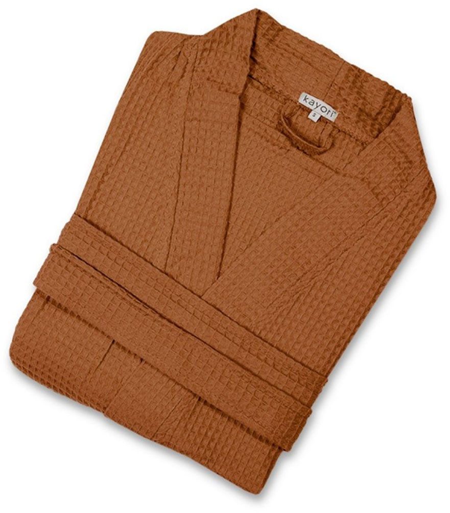 Kayori Bademantel Geisha, Kurzform, Baumwolle, Gürtel, günstig online kaufen