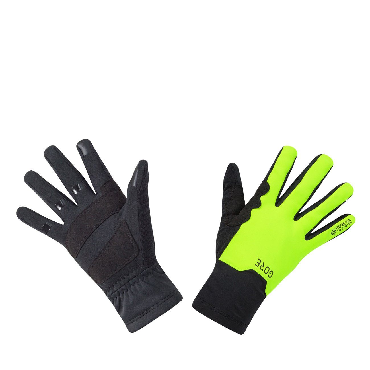 GORE® Wear Fahrradhandschuhe Gore Wear M GTX Infinium Mid Gloves Black Neon Yellow