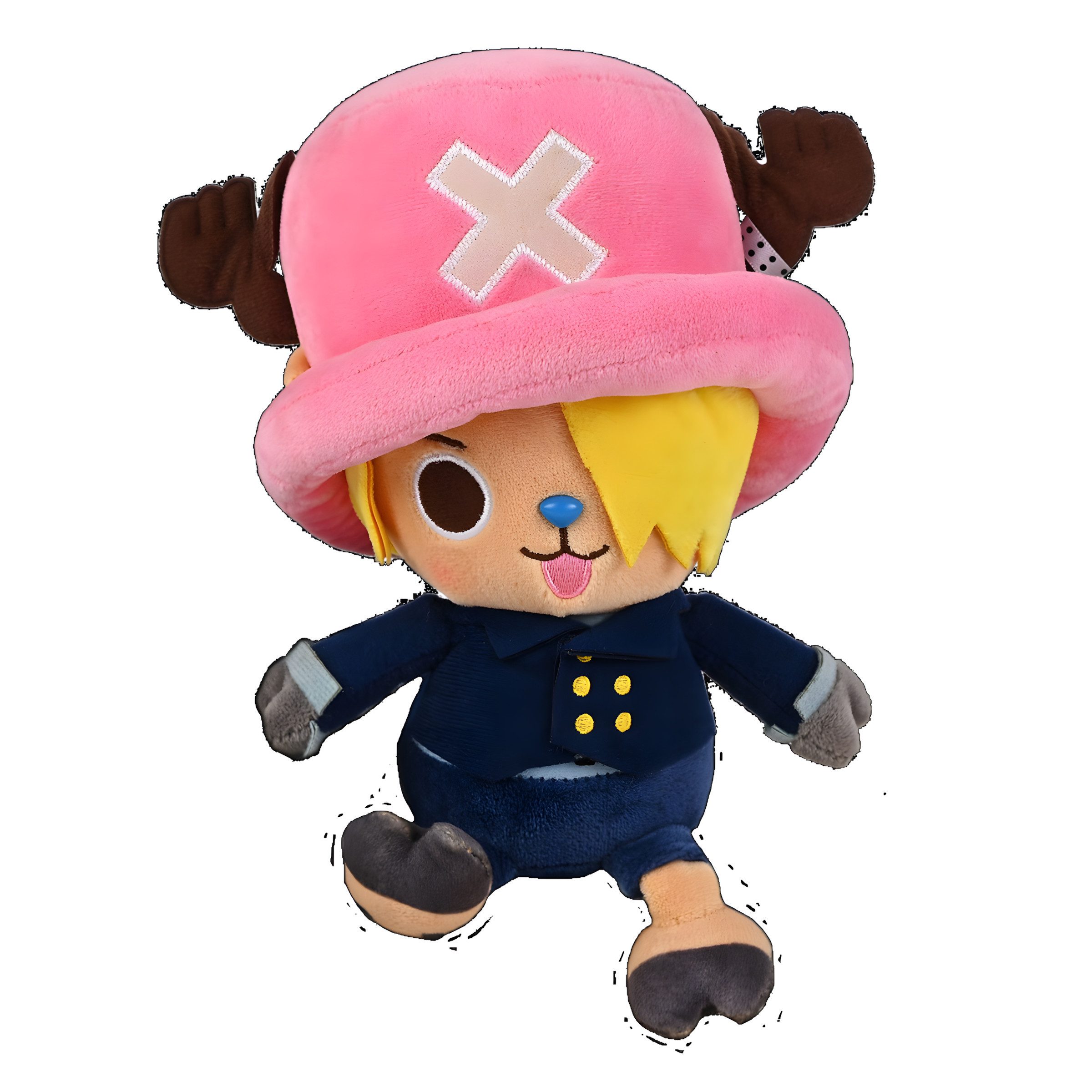 Crunchyroll Plüschfigur Plüsch - One Piece - Chopper x Sanji - New World Version - 20 cm