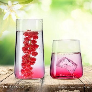 IMPERIAL glass Glas Trinkgläser Set 450ml & 550ml, Glas, Wassergläser Saftgläser Longdrinkgläser Cocktailgläser
