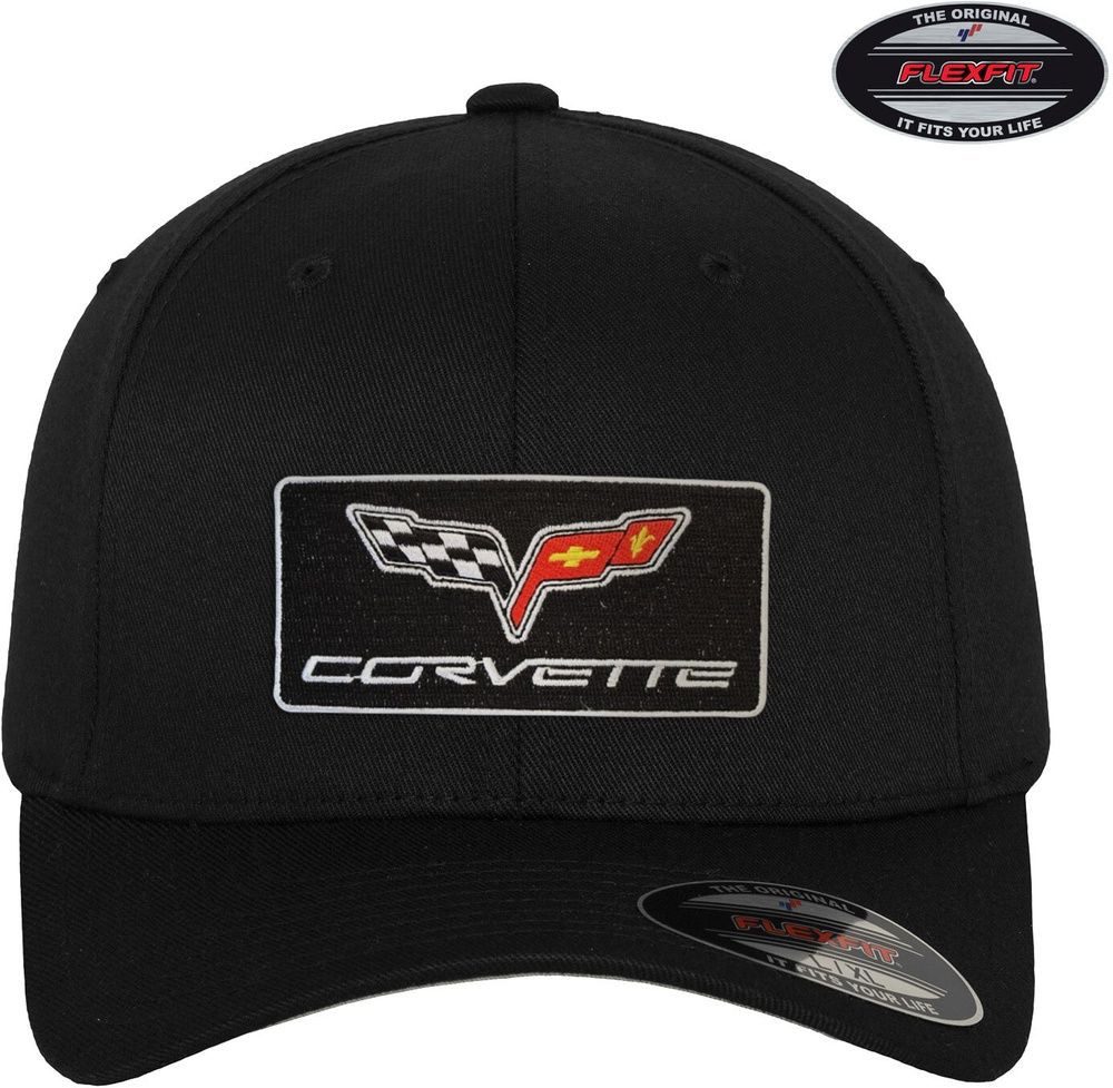 Corvette Snapback Cap C6 Patch Flexfit Cap