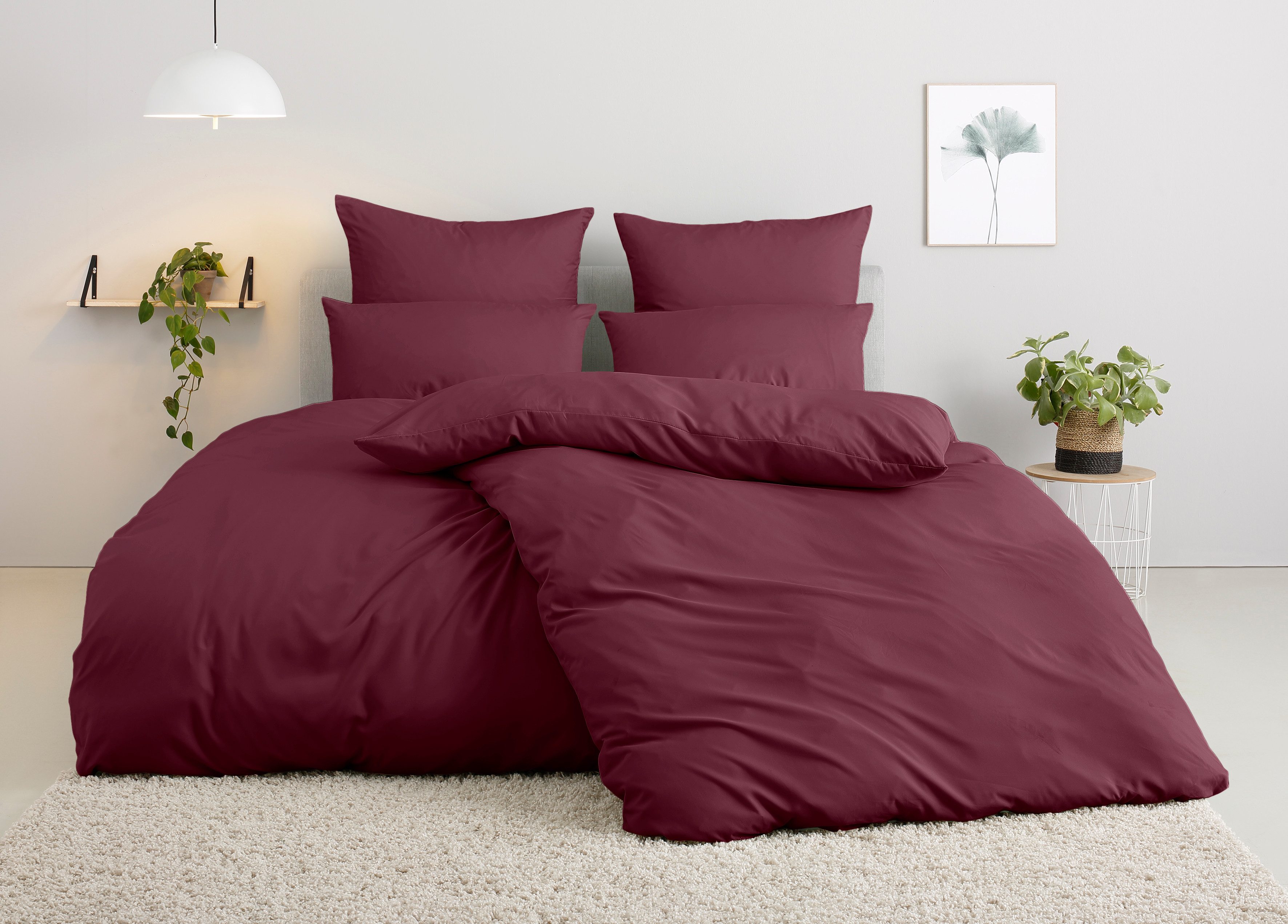 my home Bettwäsche Desner, Microfaser, 2 günstig online kaufen